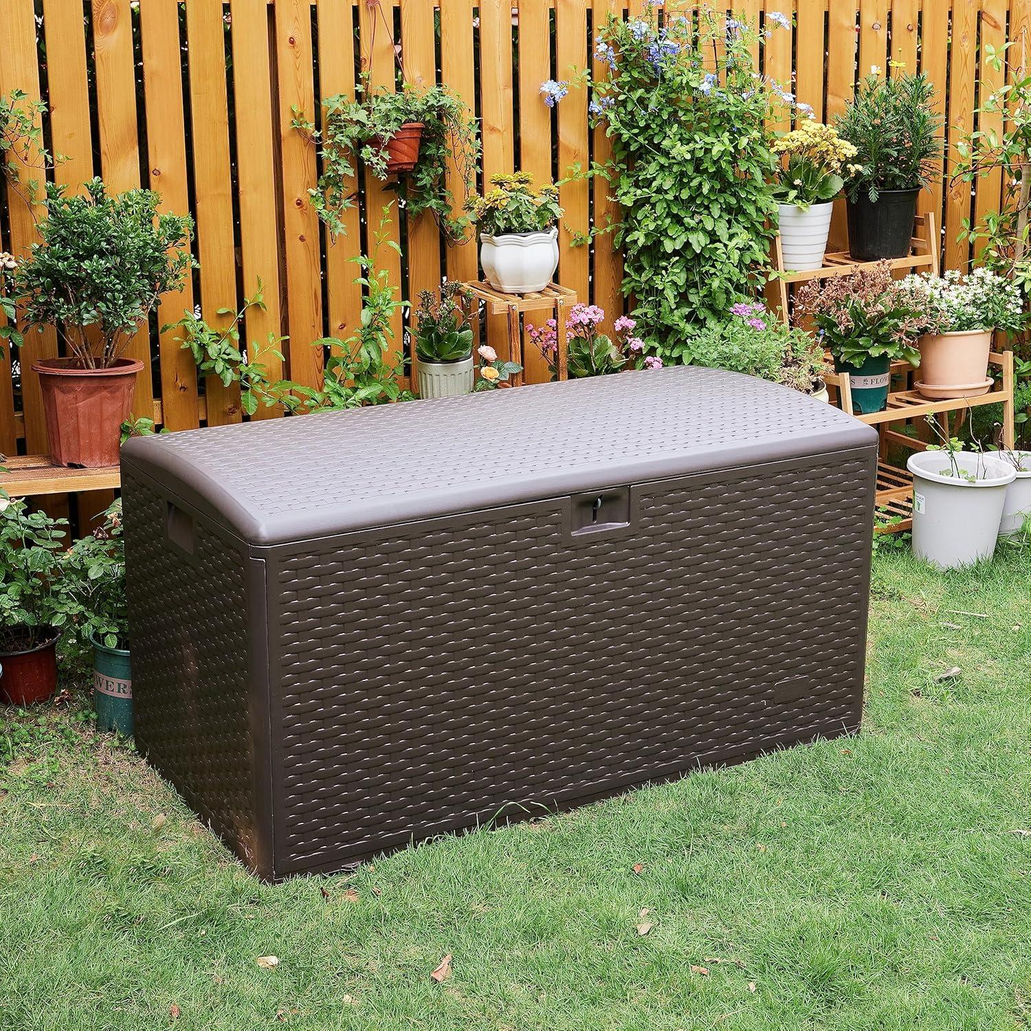 Our Honest ⁣Review: Amazon Basics 99-Gallon ⁤outdoor Deck‍ Box