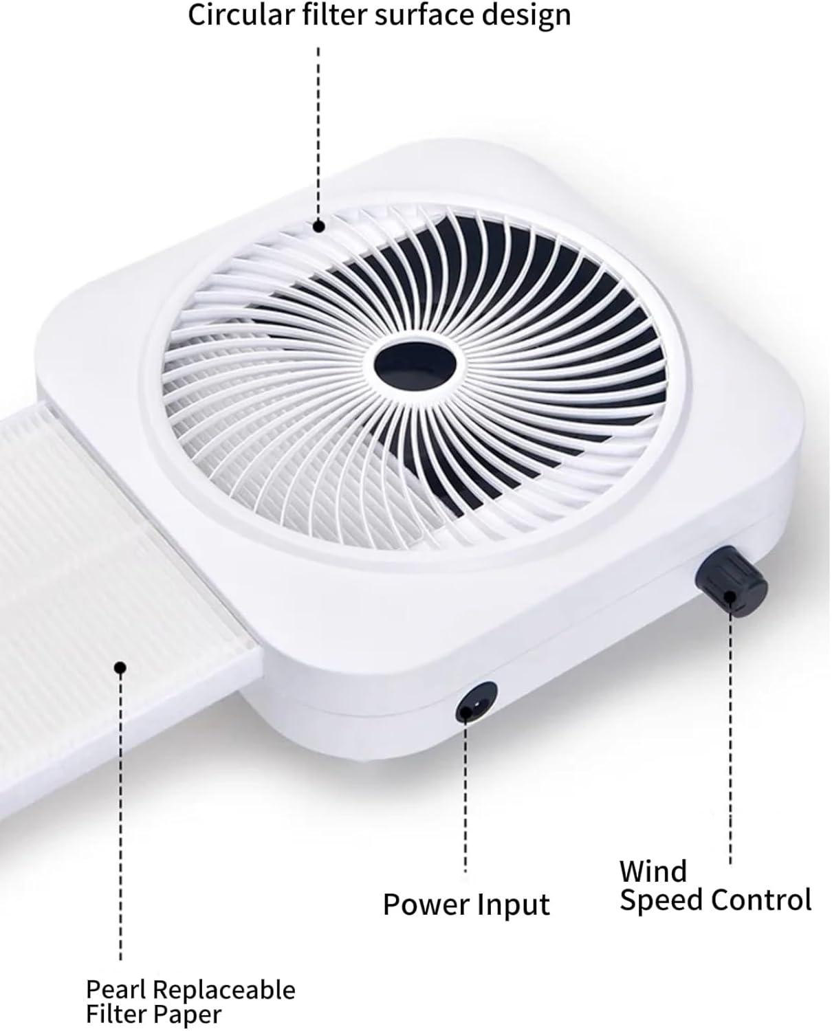 Our Review of ​the high-Power ⁤Silent Nail Dust ​Collector: Efficient & Quiet
