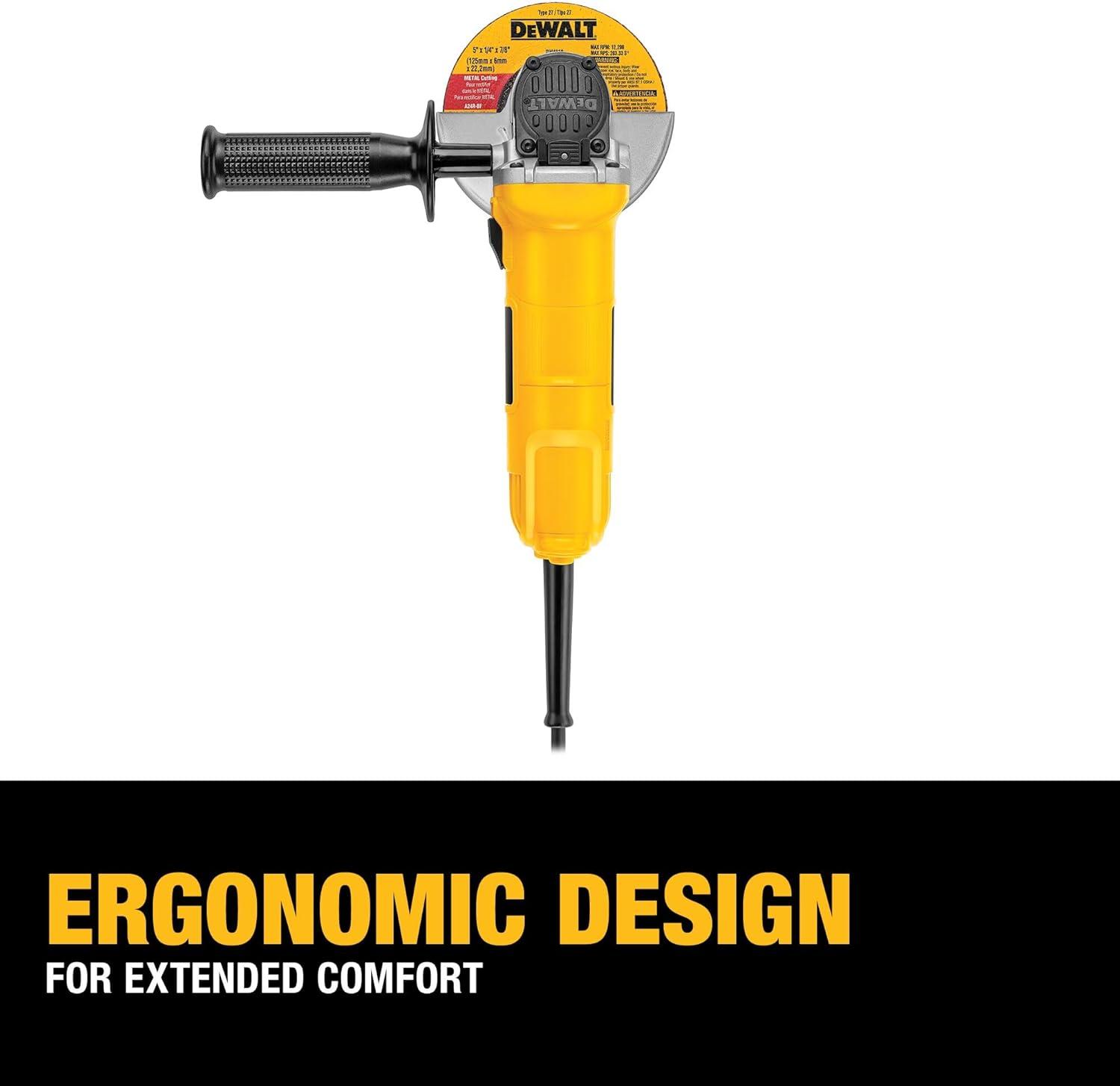 Why We Love the DEWALT DWE4011 Angle Grinder: Our Review