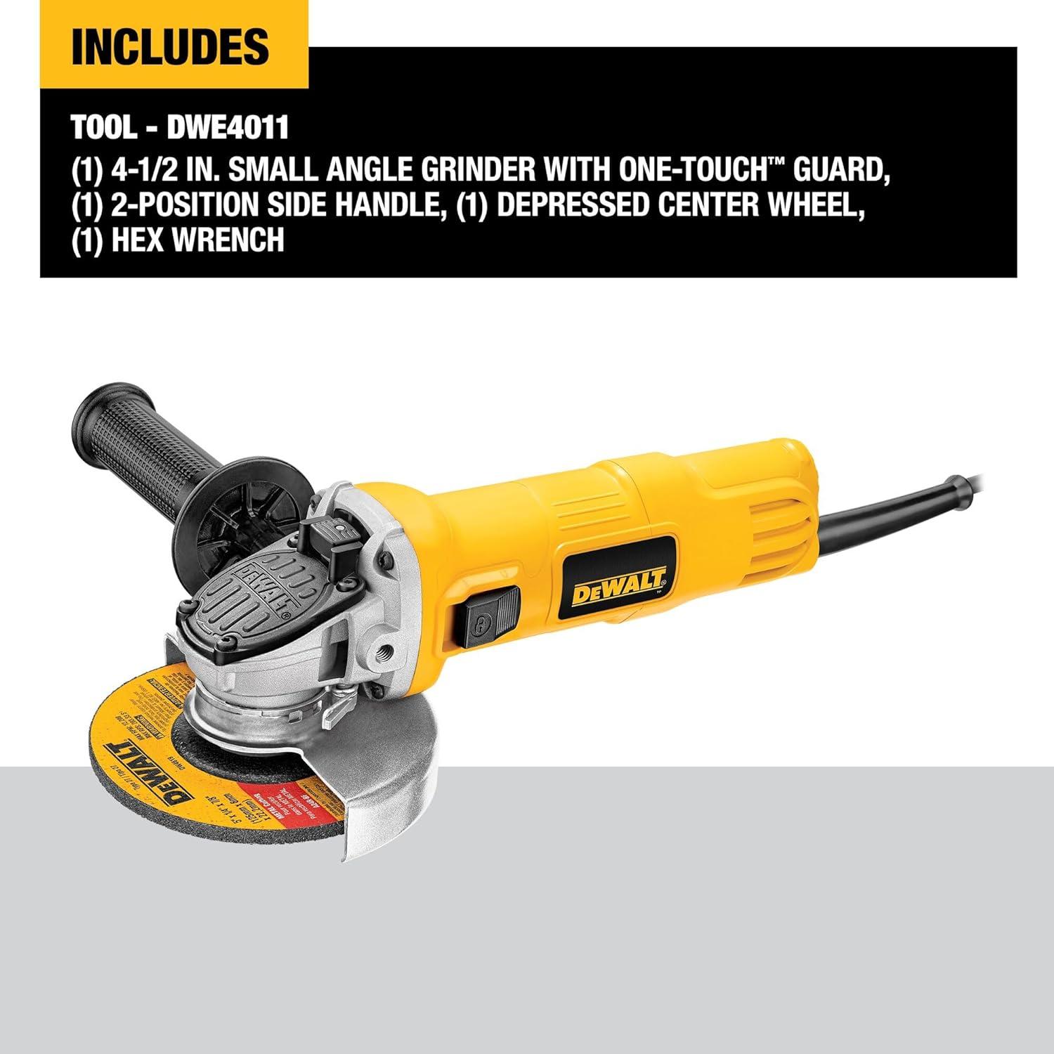 Why We Love the DEWALT DWE4011‌ Angle Grinder: Our review