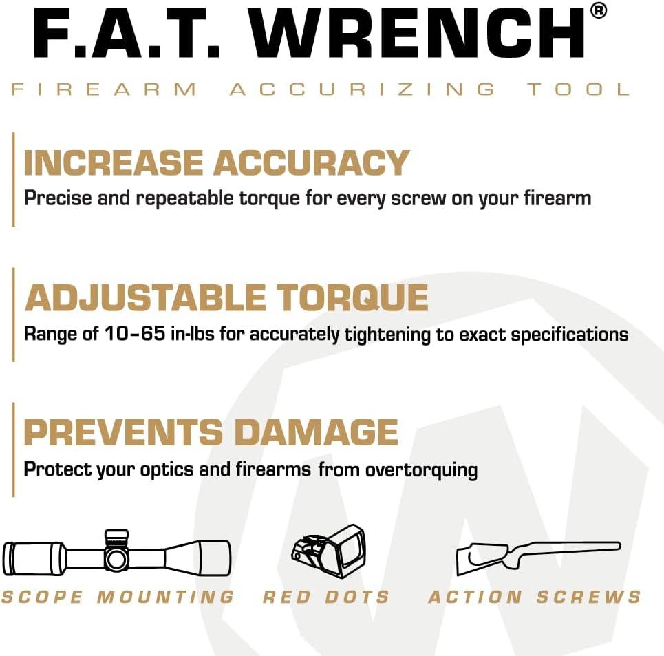 Why We Trust the ⁢Wheeler Manual F.A.T. Torque Wrench for Gunsmithing