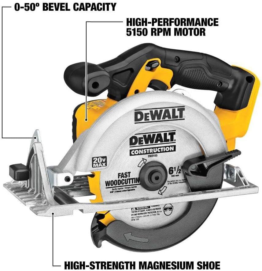 Our Review: DEWALT 20V MAX 6-1/2