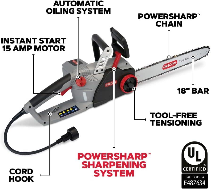 Our Honest Review of the Oregon CS1500⁤ Powerful self-Sharpening Chainsaw