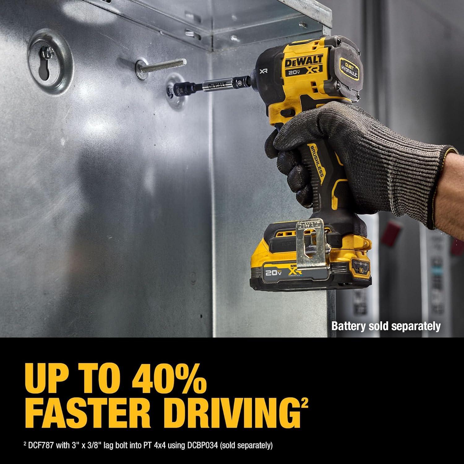 Our Review of the DEWALT 20V MAX XR Quiet Hydraulic Impact Driver