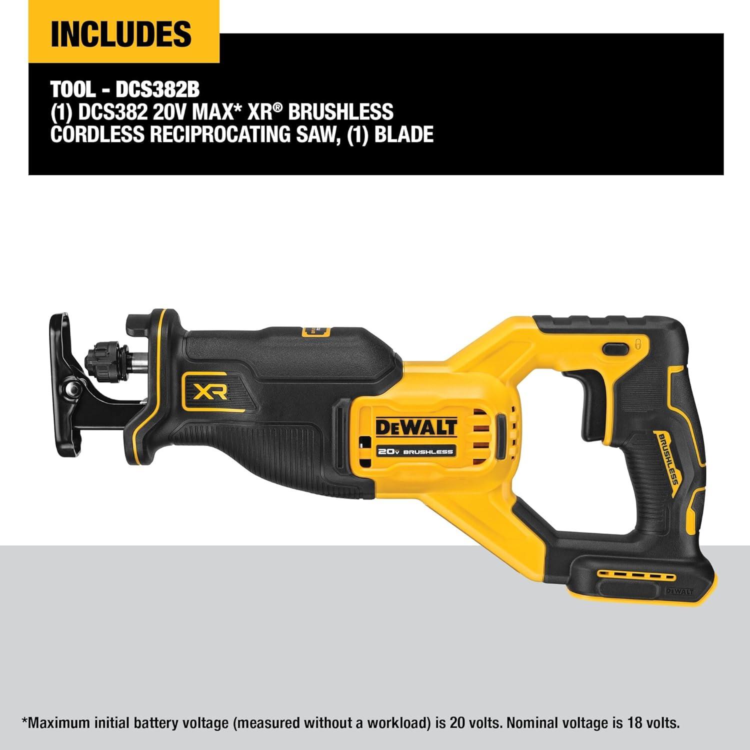 Why We Love ‌the DEWALT 20V⁢ MAX Reciprocating Saw ‍for Quick Cuts