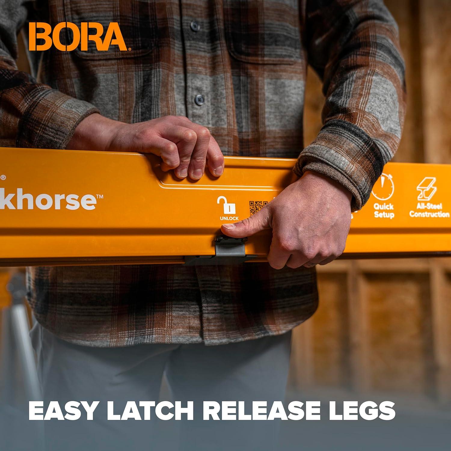 Why We Love the BORA Workhorse Sawhorses: Durable, Portable, and‍ Strong