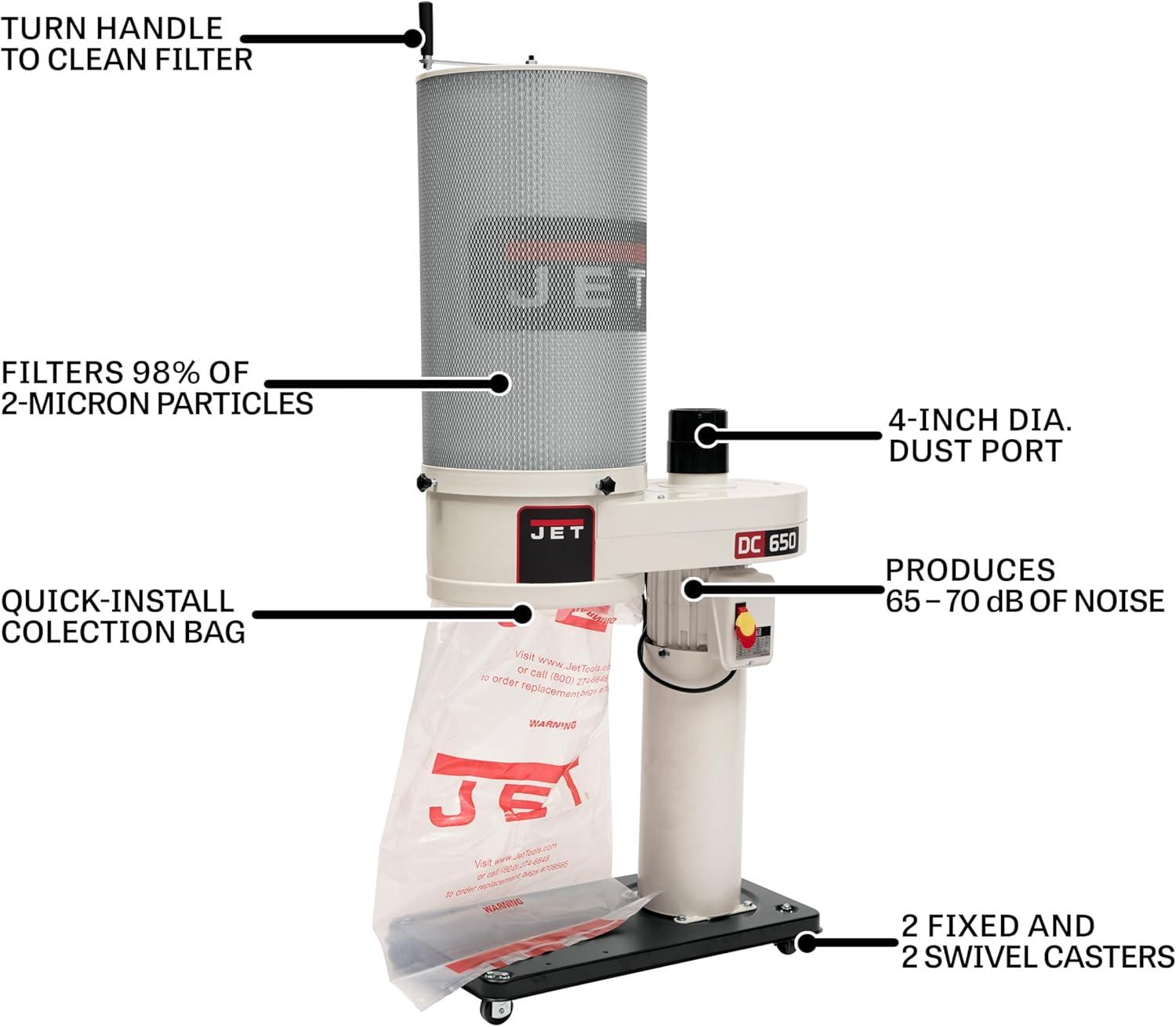 Why We Love ⁣the JET DC-650CK Dust Collector for Our Workshop