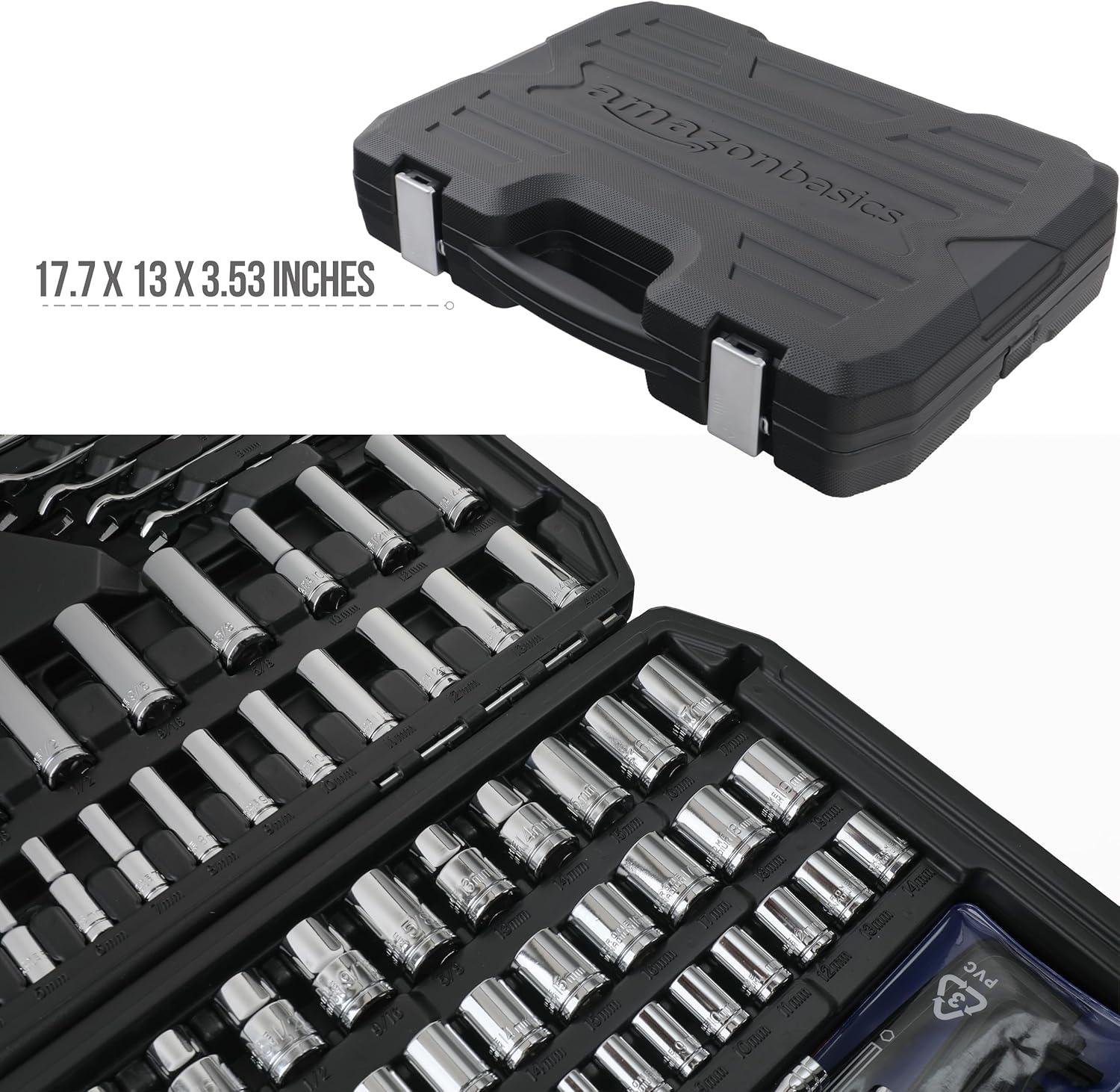 Our Honest ‌Review of the ⁤Amazon ‍Basics 201-Piece Socket⁢ Tool Set