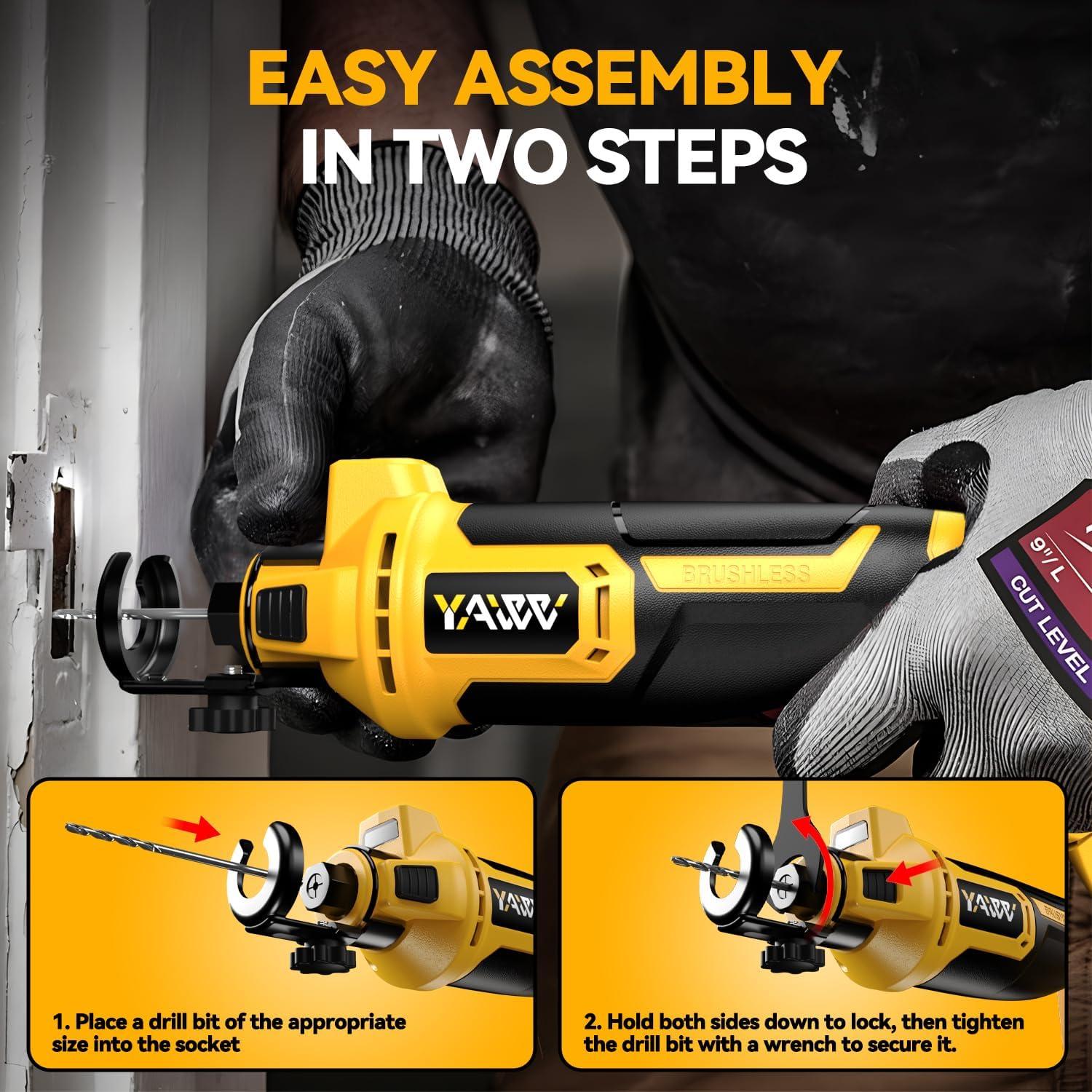 Our Review: Dewalt-Compatible Cordless Drywall Cut-Out Tool Benefits 4 Our Review: Dewalt-Compatible Cordless Drywall Cut-out Tool Benefits