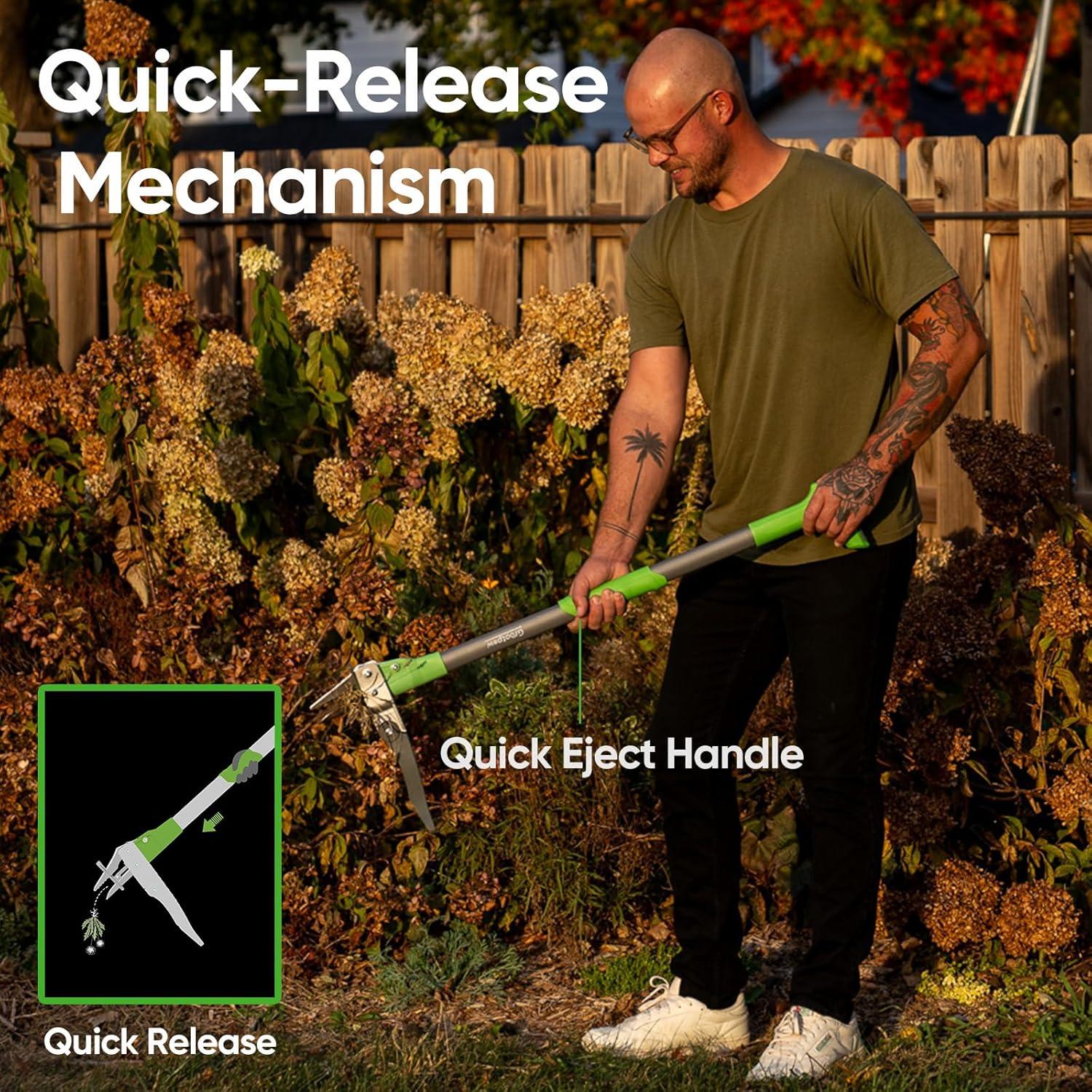 Our Grootpow WP5 Review: Easy,No-Bend Heavy duty Weed Puller