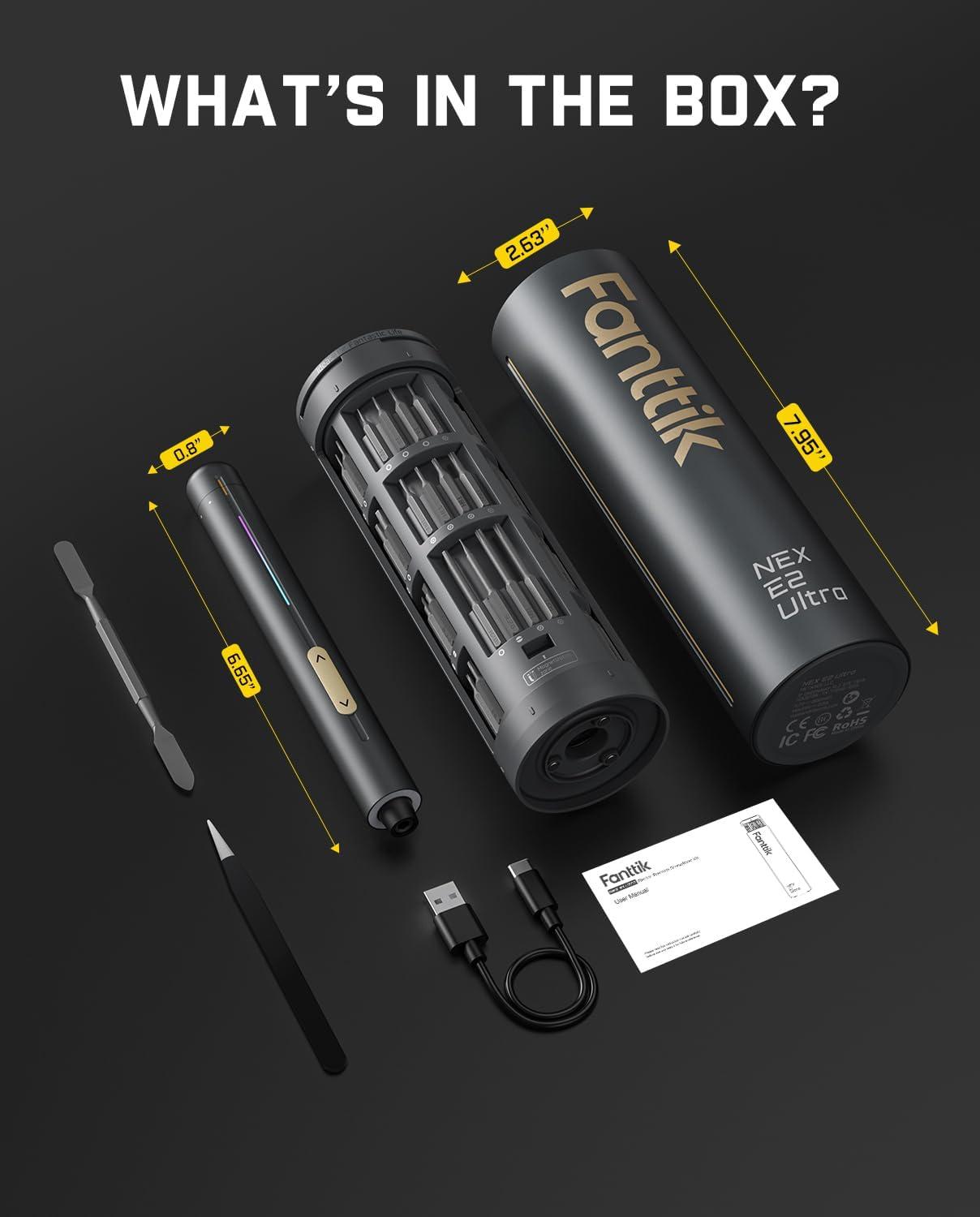 Why We Love ⁢the fanttik E2 Ultra‌ Mini Cordless Screwdriver