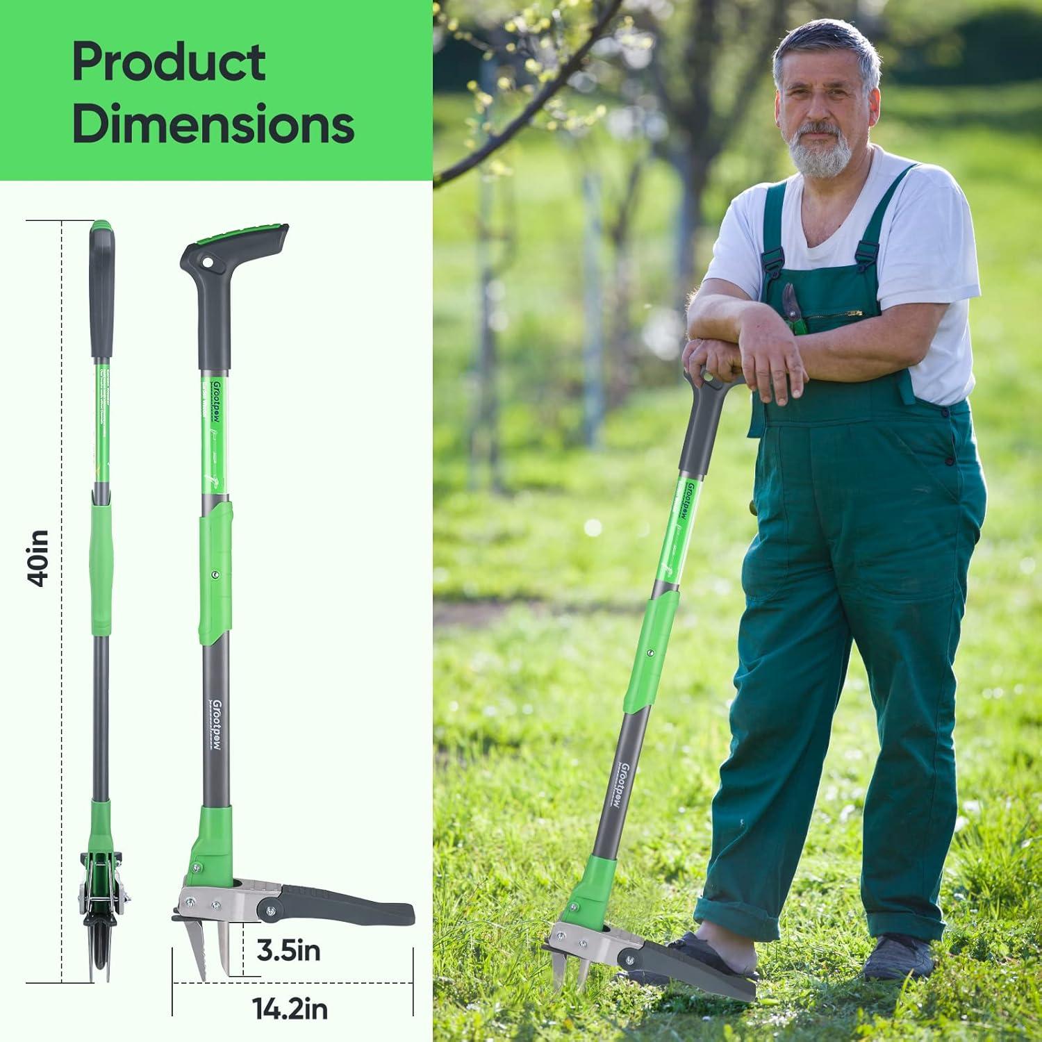 Our Grootpow WP5 Review: Easy, No-Bend Heavy duty Weed Puller