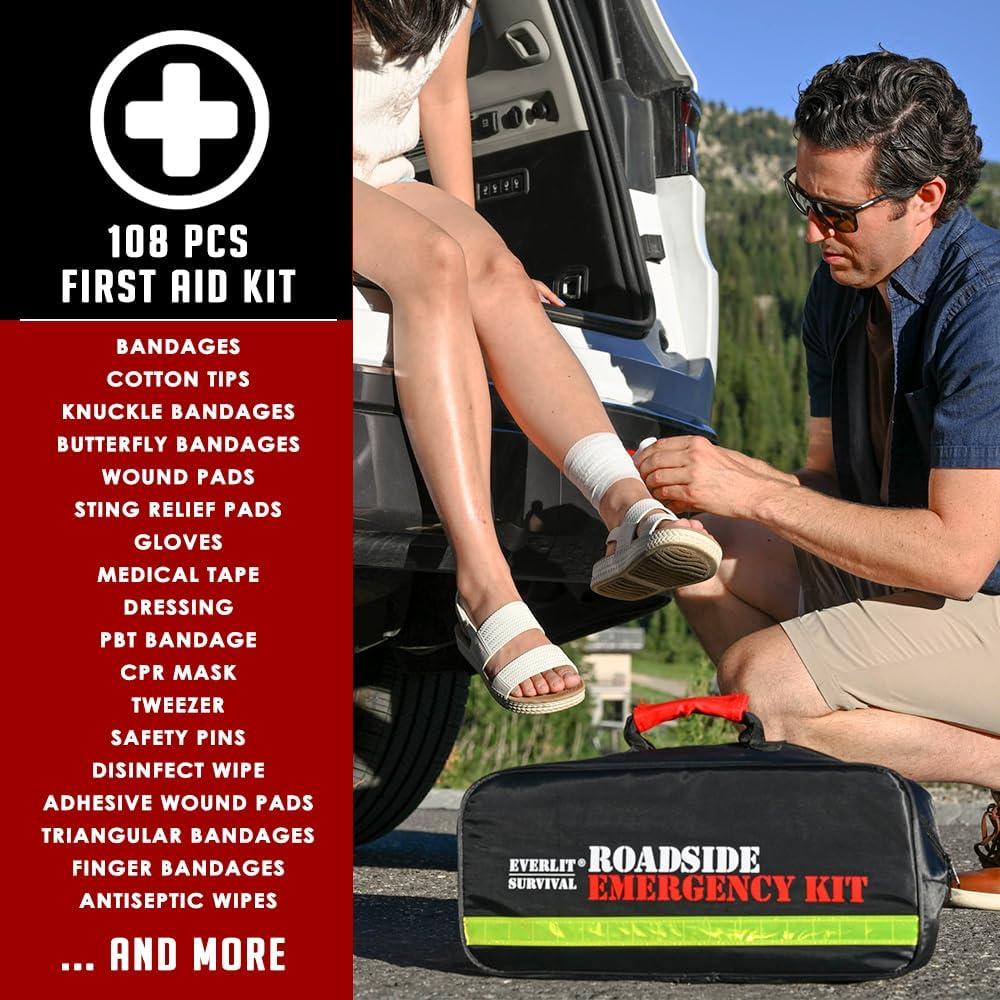 Why We Recommend​ the ‌Everlit Survival Car Emergency kit for All Roads