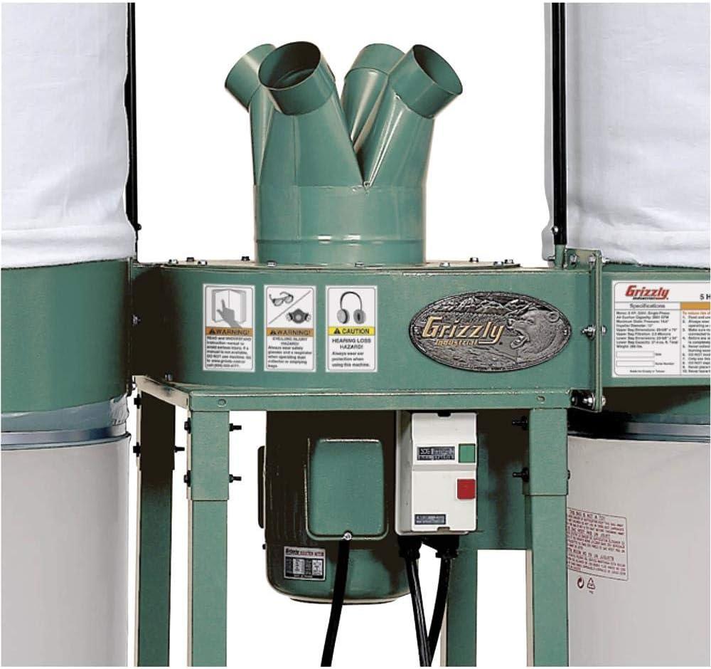 Our Honest Take on the Grizzly G0672-5 HP Industrial Dust Collector 7 Our Honest Take on the Grizzly G0672-5 HP Industrial Dust Collector