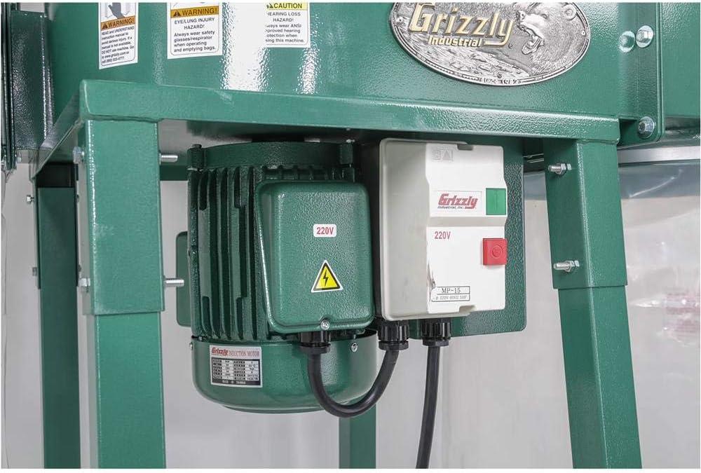 Our Honest Take on the Grizzly G0672-5 HP Industrial Dust Collector 5 Our Honest Take on the Grizzly G0672-5 HP Industrial Dust Collector