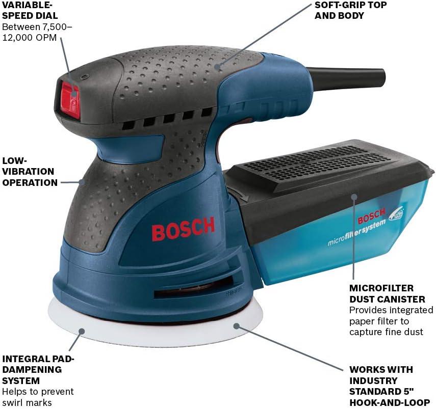 why We Love the Bosch ROS20VSC: Smooth, Dust-Free Sanding