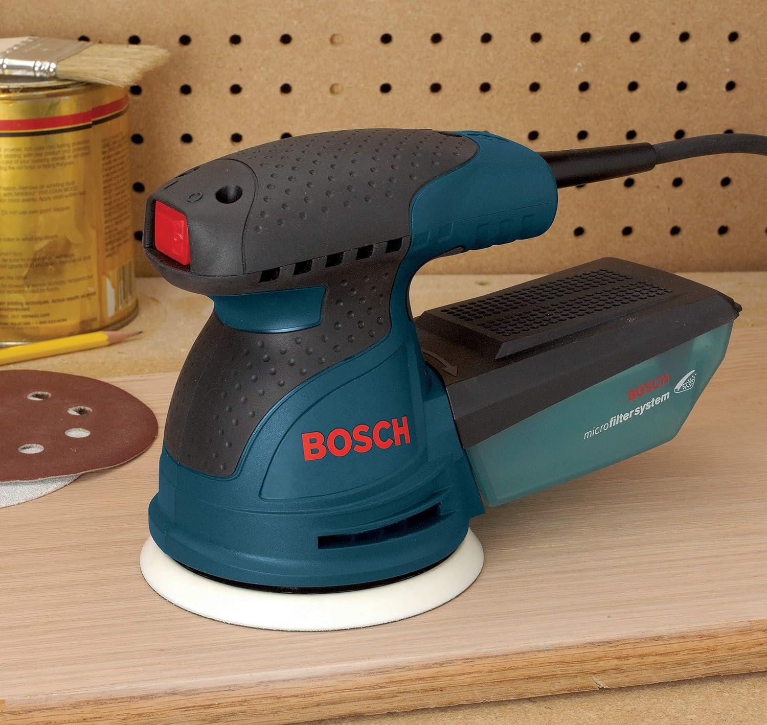 Why We Love the Bosch ROS20VSC: Smooth,Dust-Free Sanding