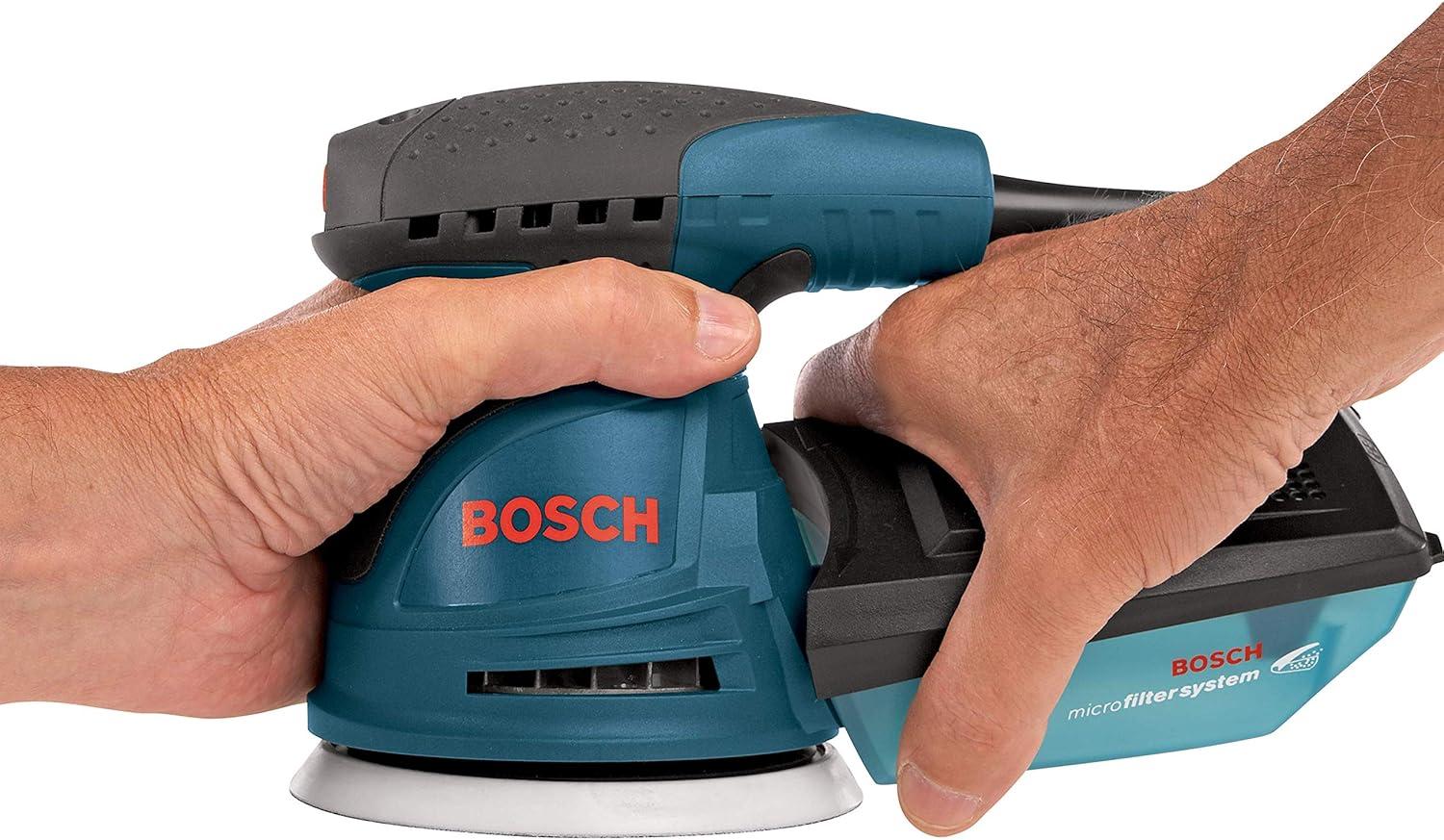 Why We Love the Bosch ROS20VSC: Smooth, Dust-Free Sanding