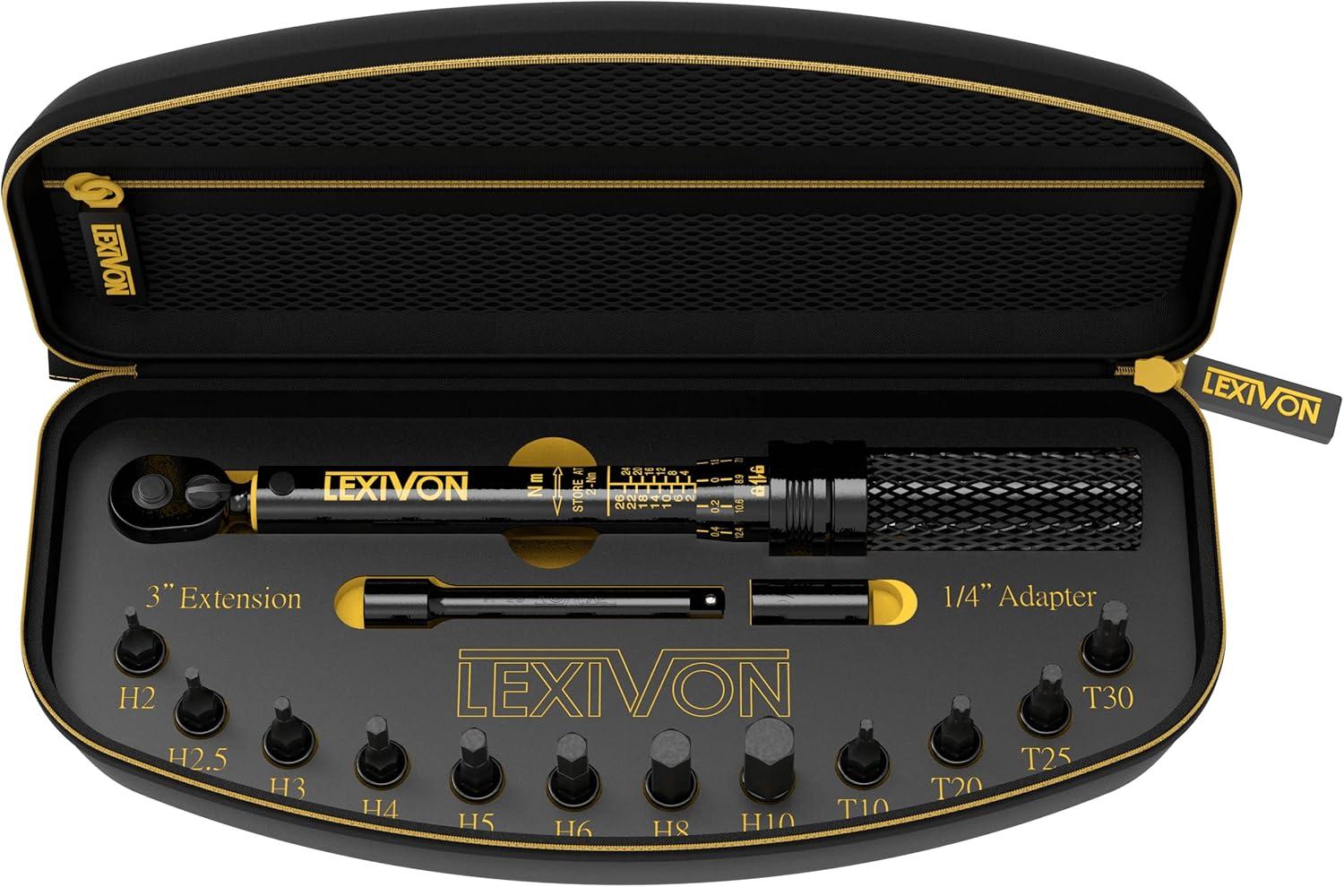 Why We Love the LEXIVON 15-Piece Bike Torque Wrench Kit