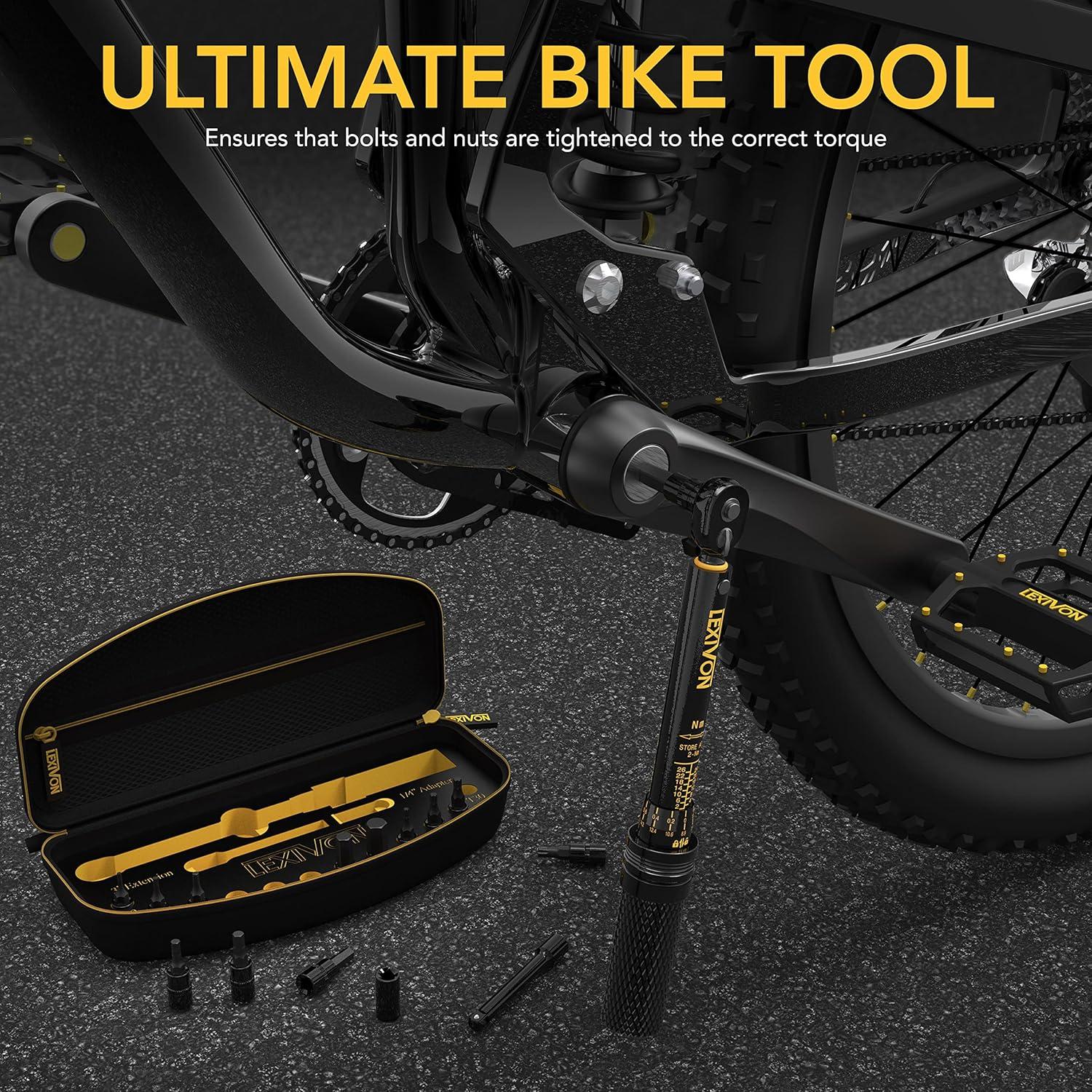 Why We Love the LEXIVON 15-Piece Bike Torque Wrench Kit