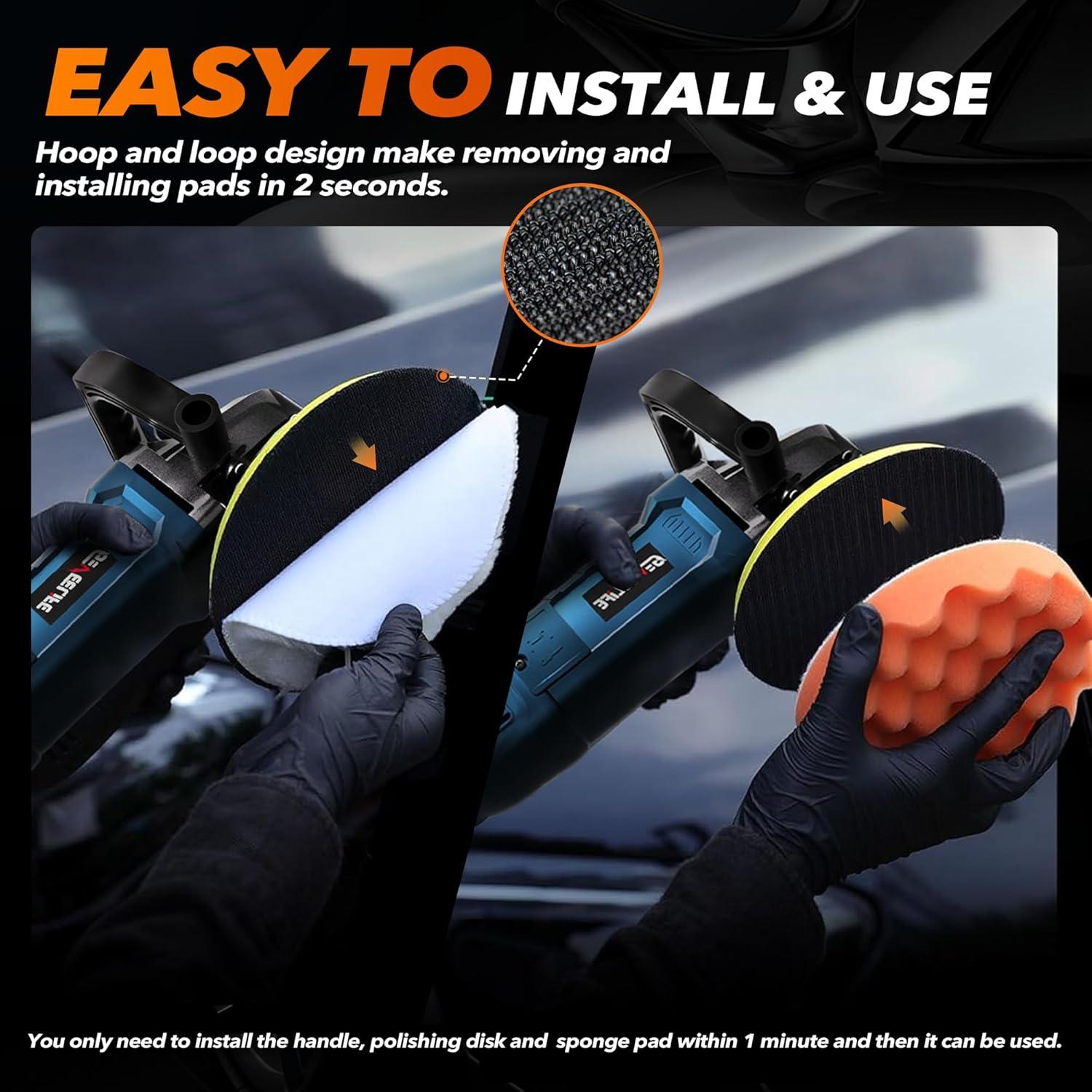 Our Review: GEVEELIFE 1600W Buffer Polisher - Power and Precision