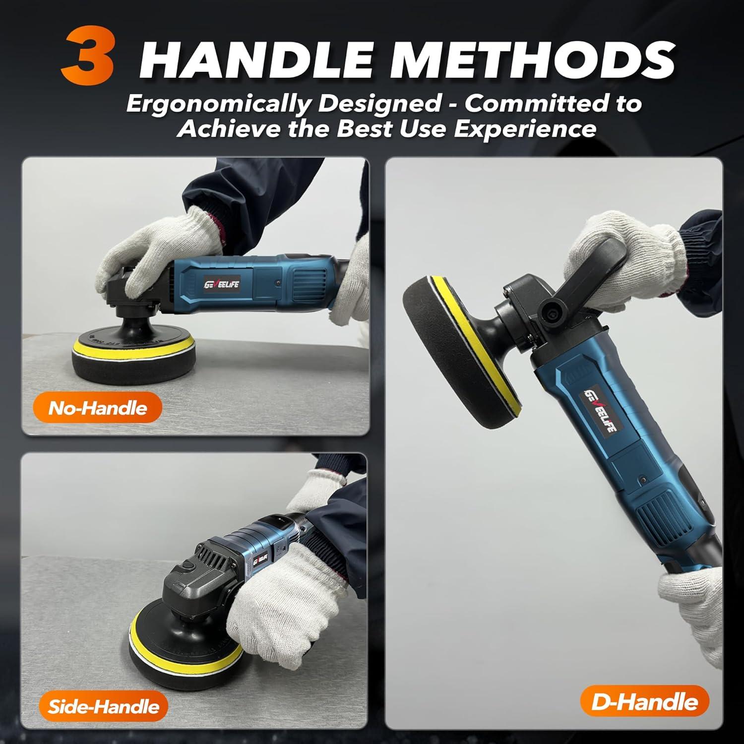 our Review: GEVEELIFE 1600W Buffer Polisher ⁢- Power and Precision