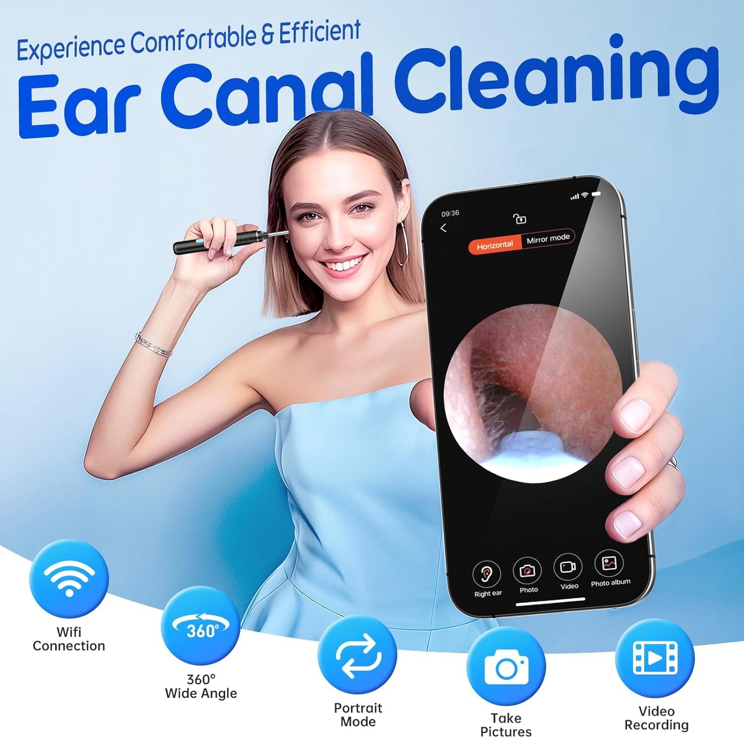 Our Review of the 1080P ‍HD Visual Ear Cleaner with LED Lights
