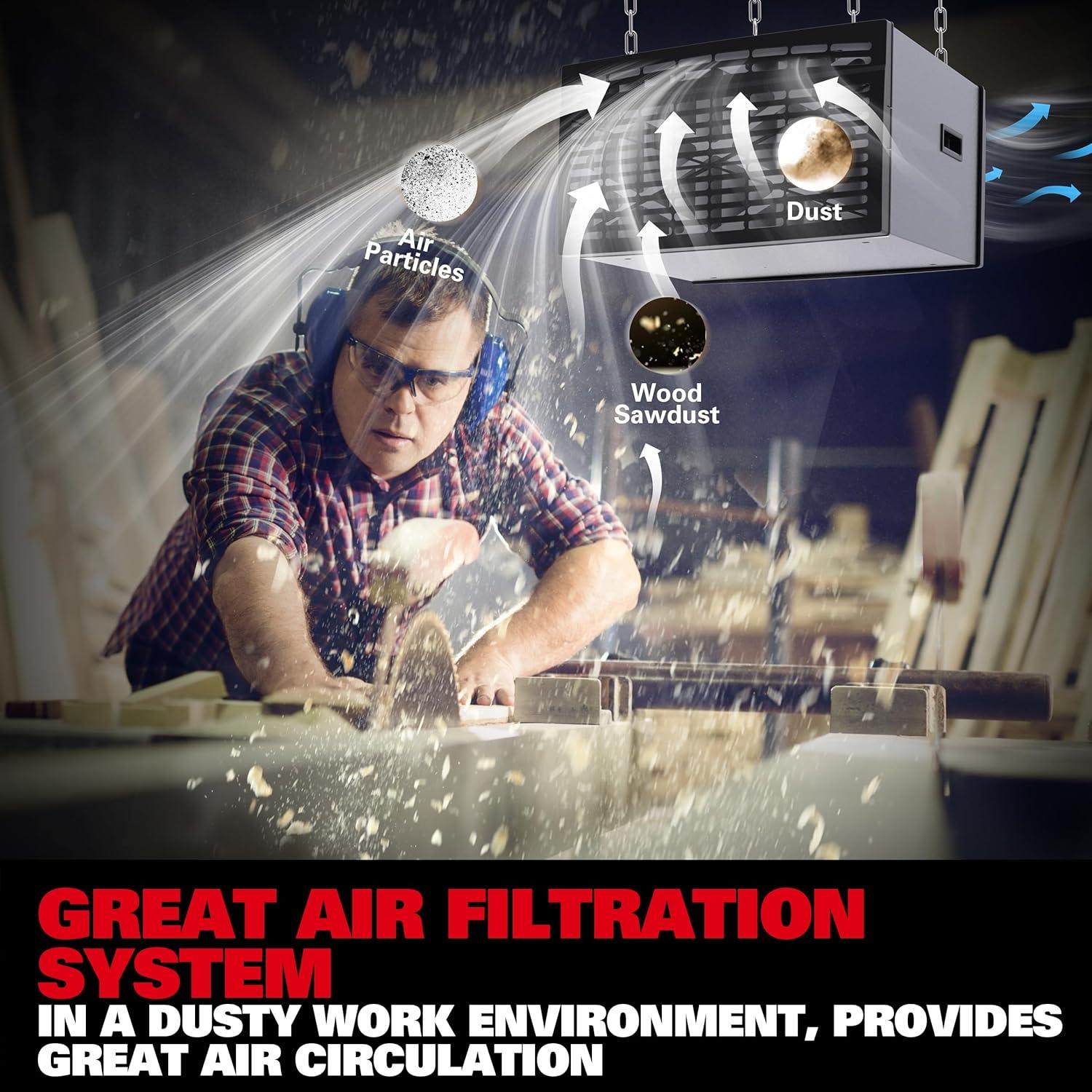 How We Improved Our Workshop Air with the MCF03 Filter 2 How We Improved Our Workshop Air with the MCF03 filter