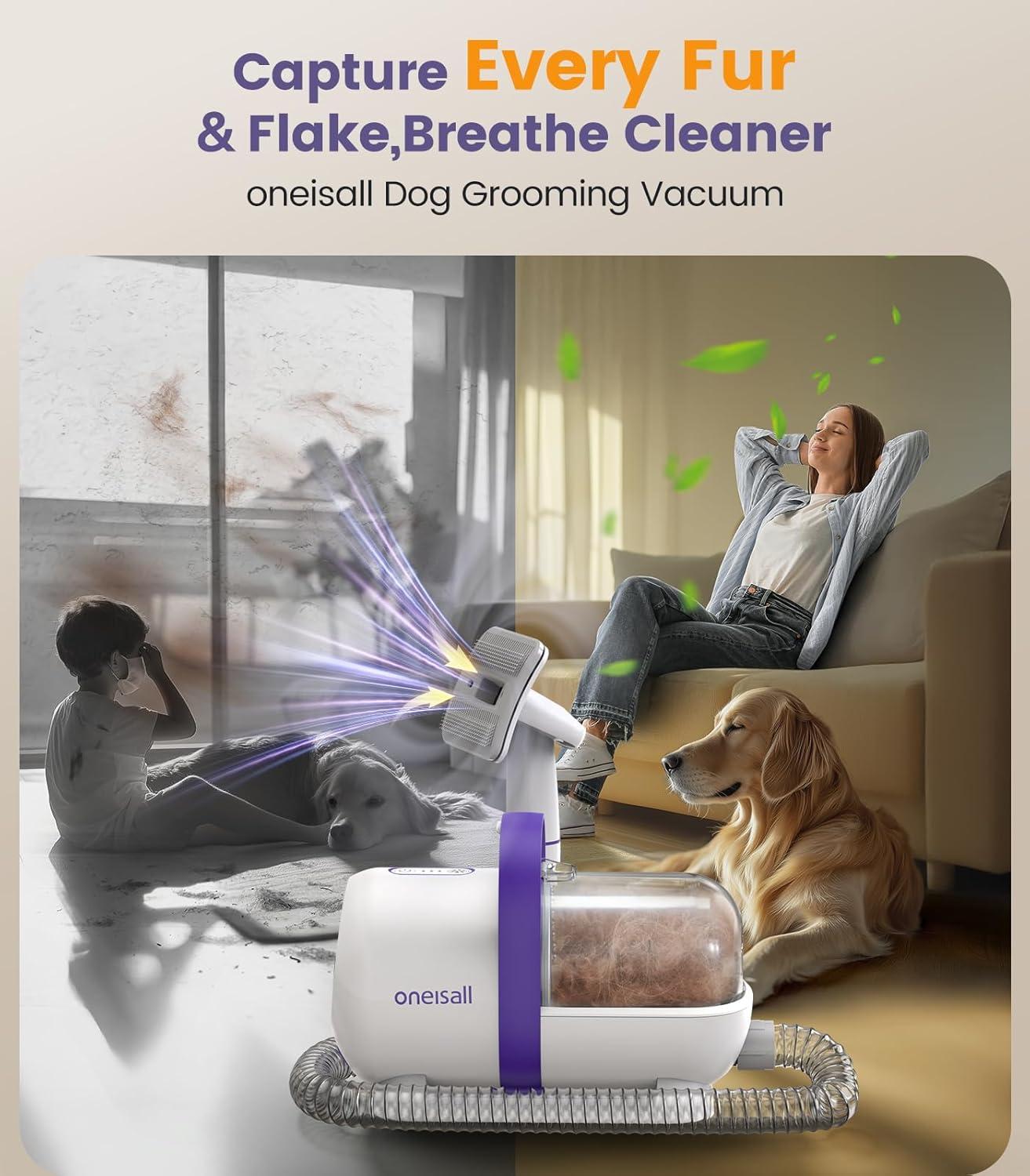 Our Review: oneisall Dog Grooming Vacuum - Quiet, Easy & Effective 6 Our Review: oneisall dog Grooming vacuum - Quiet, Easy & Effective