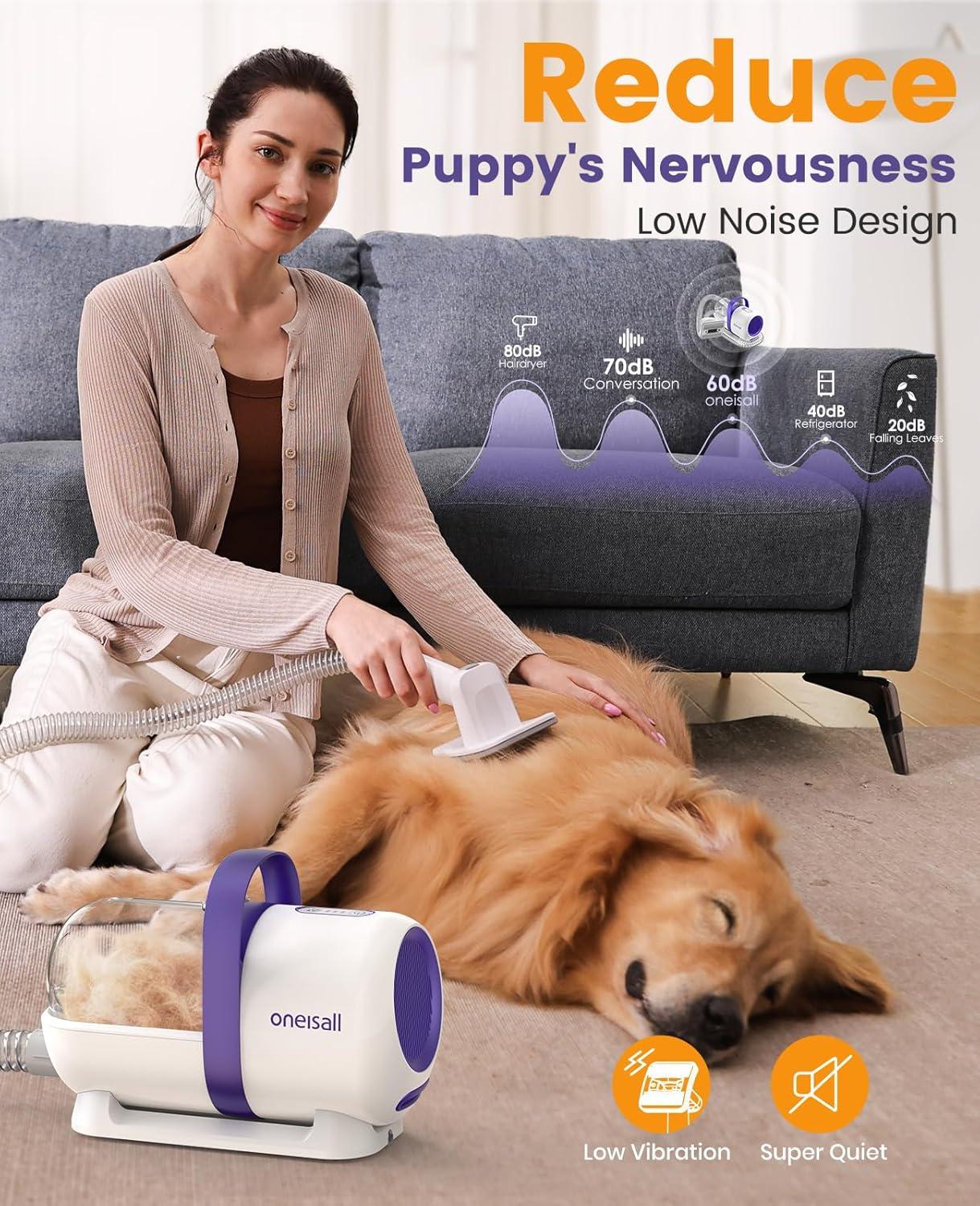 Our Review: oneisall Dog Grooming Vacuum - Quiet, Easy & Effective 8 Our Review: oneisall Dog Grooming Vacuum - Quiet, Easy & Effective