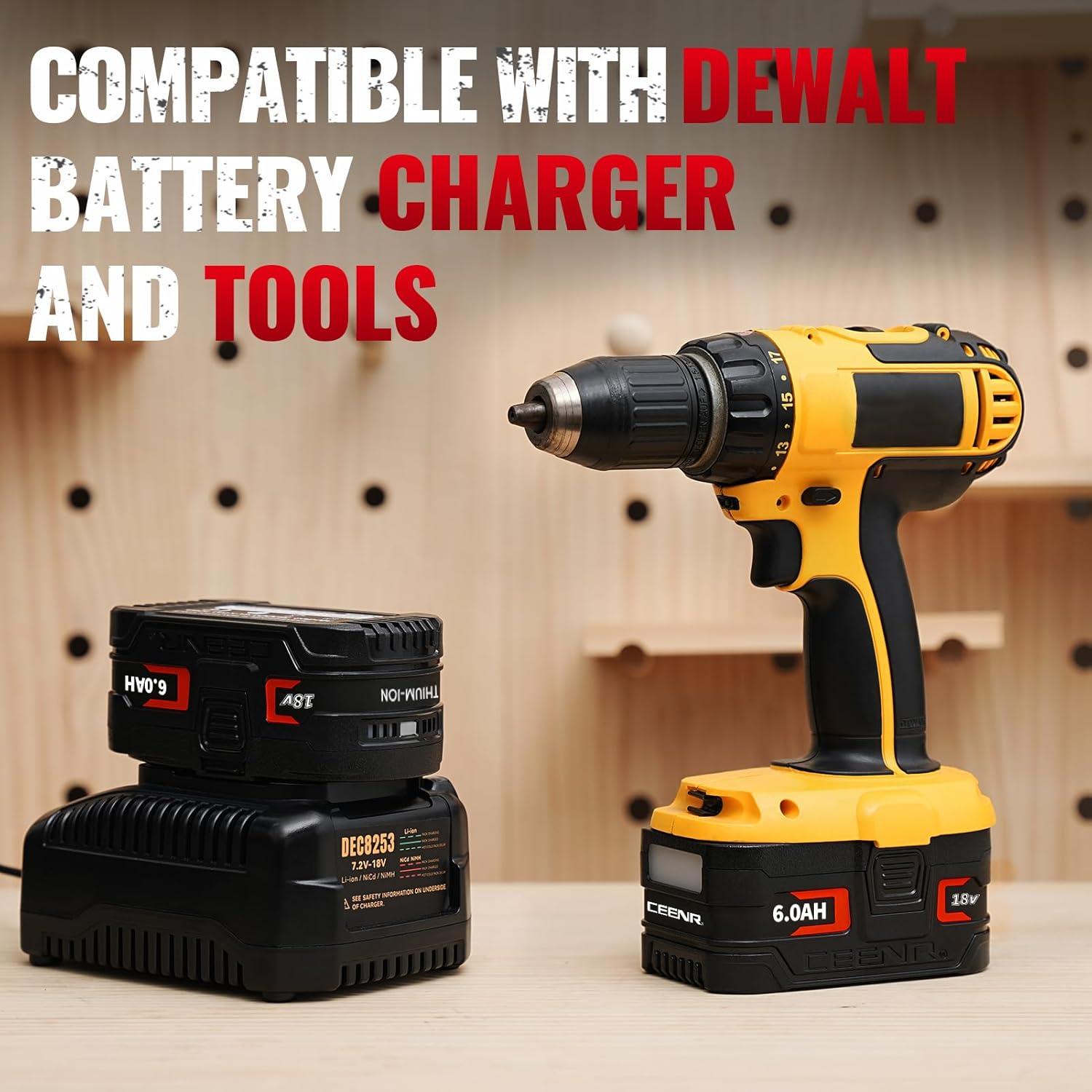 Our Honest Review: ​CEENR 18V 6.0Ah Battery for DeWalt Tools