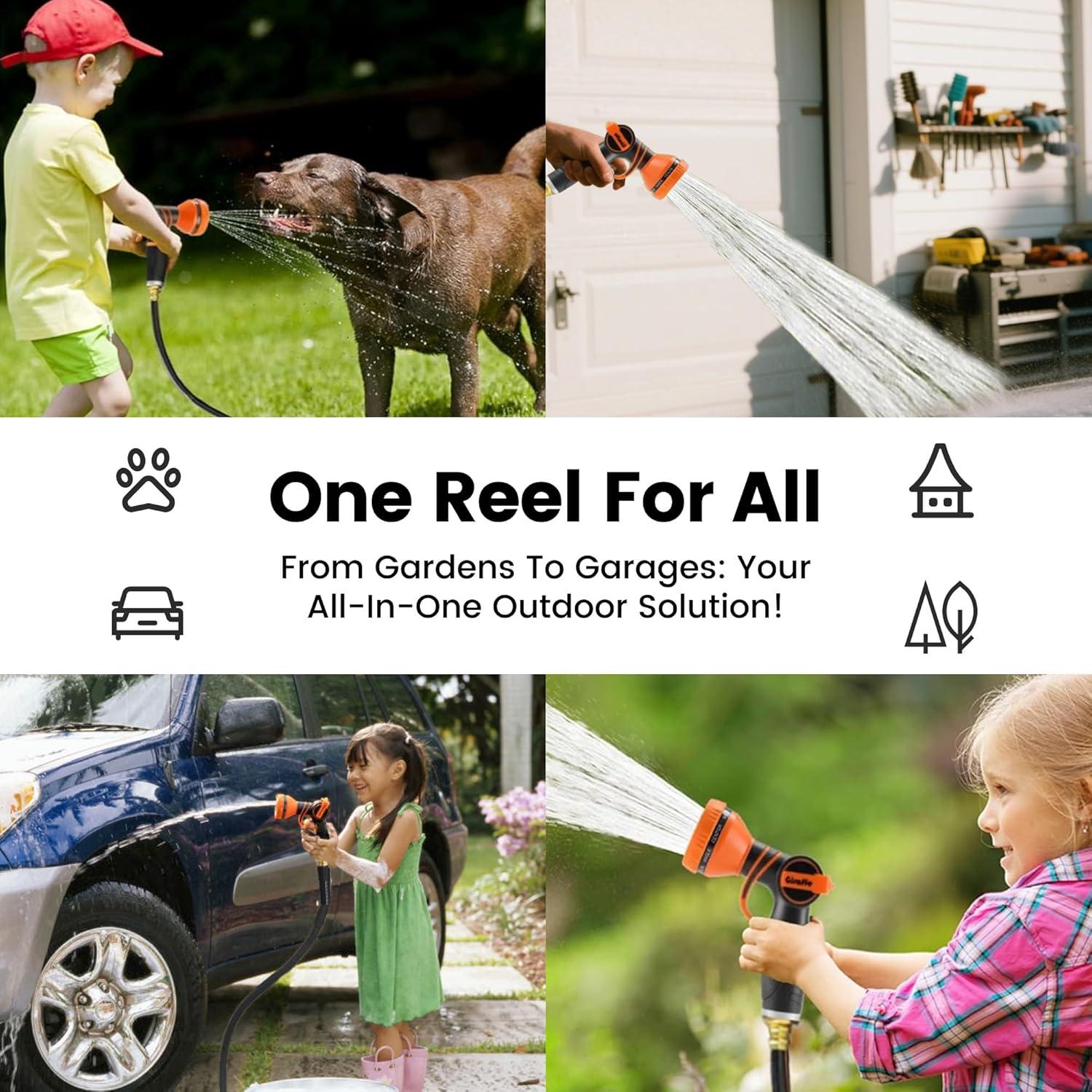 Our Take on the Giraffe Tools Retractable Garden Hose Reel: Pros & Cons 3 Our Take on the Giraffe Tools Retractable Garden Hose Reel: Pros & Cons