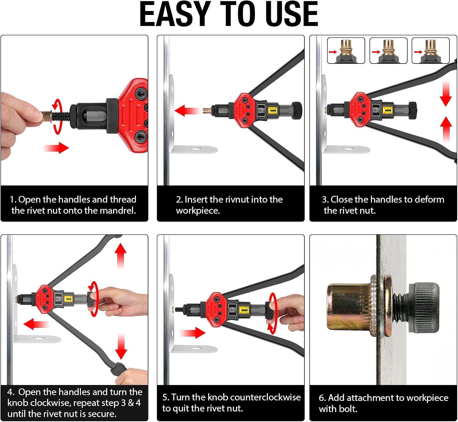 Our Honest Review: Rivet Nut Tool Kit for Easy, Durable Fixes 2 Our Honest Review: Rivet Nut Tool kit for Easy, Durable Fixes