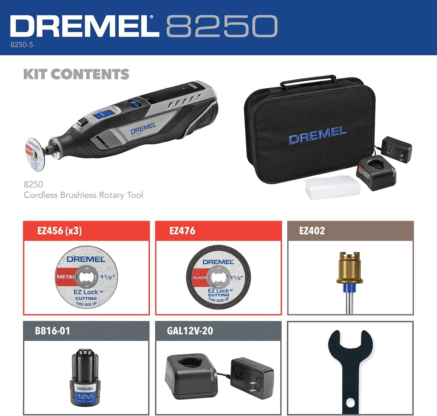 why We Love the Dremel 8250: Power, Versatility & Runtime