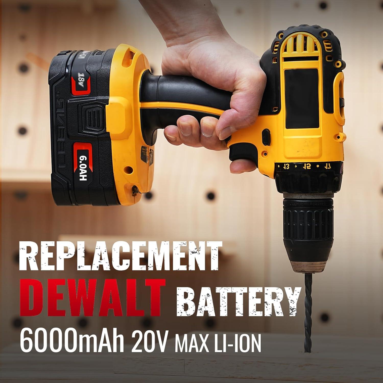 Our Honest Review: CEENR 18V 6.0Ah⁣ Battery for DeWalt Tools