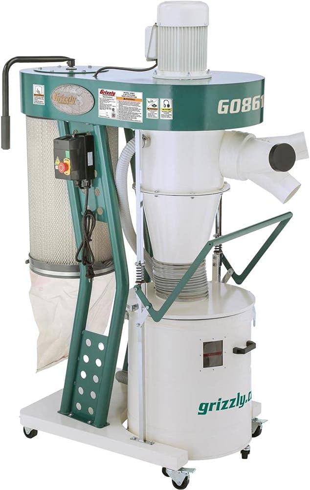 Our Honest Take on ⁤the‌ Grizzly G0861-2 HP Portable Cyclone Dust Collector