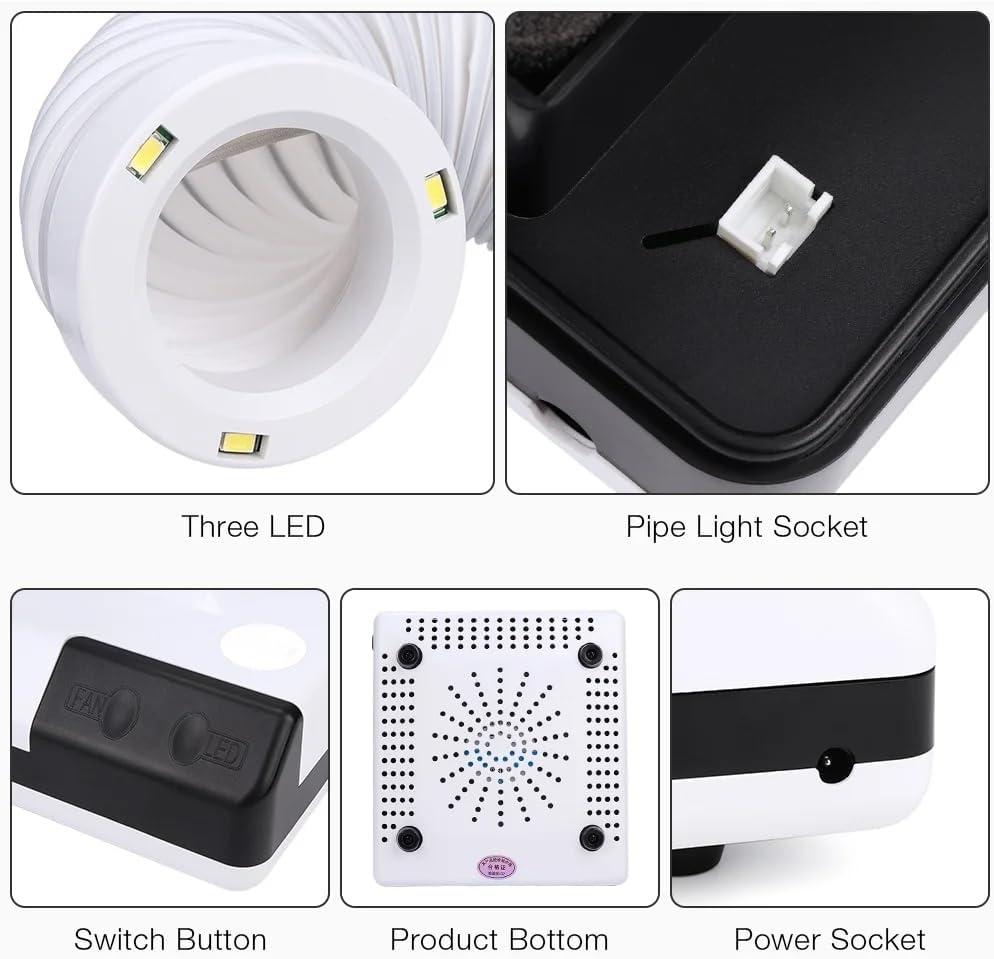 our Review of the ​60W LED Dust Collector Extractor Machine