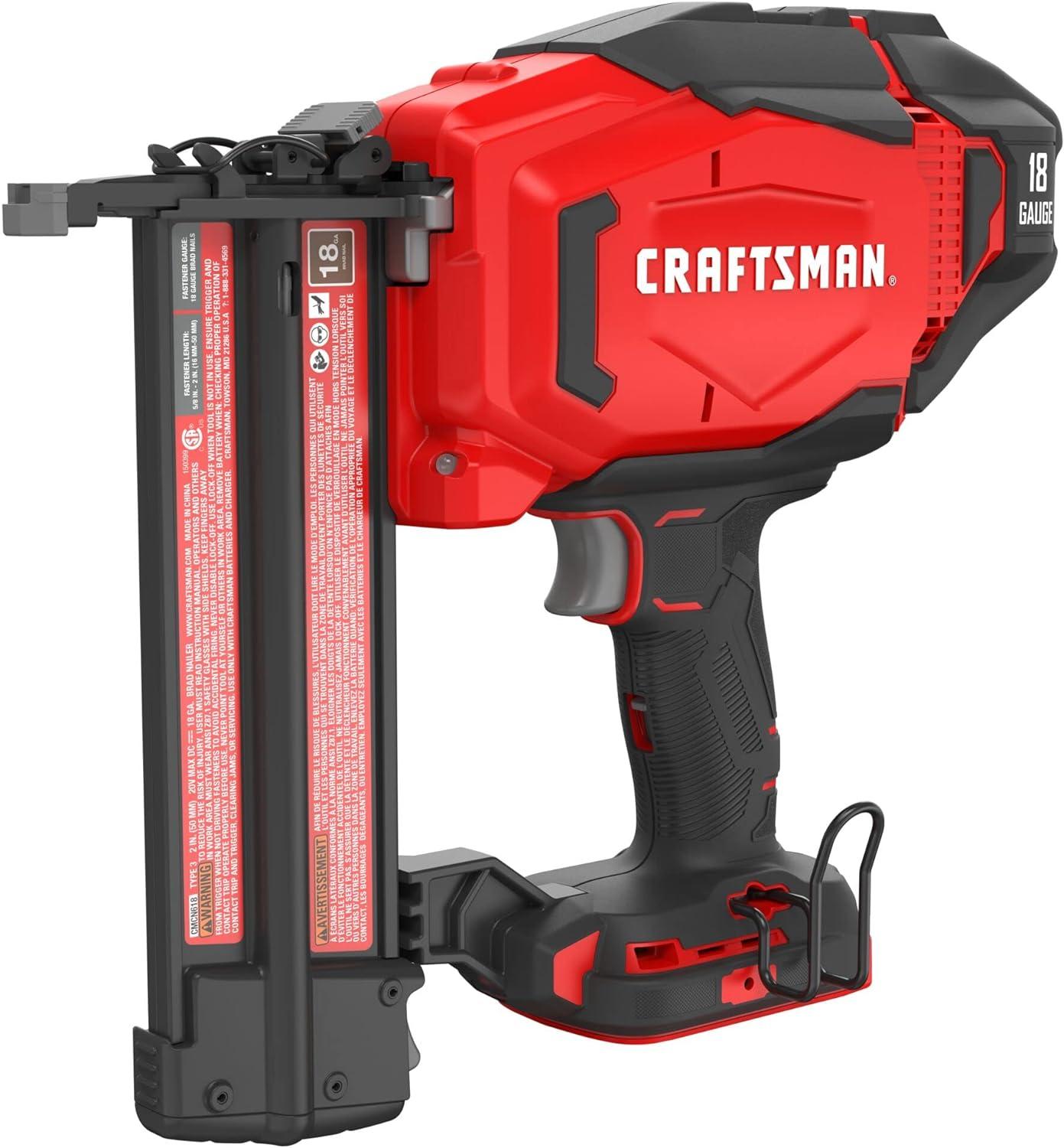 Top CRAFTSMAN V20 Cordless Brad Nailers for ‍Your next​ project