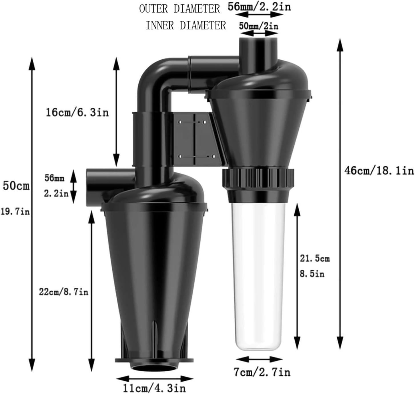 Why We Love ​the ⁢bdfndjnm Double Filtration Cyclone Dust Collector