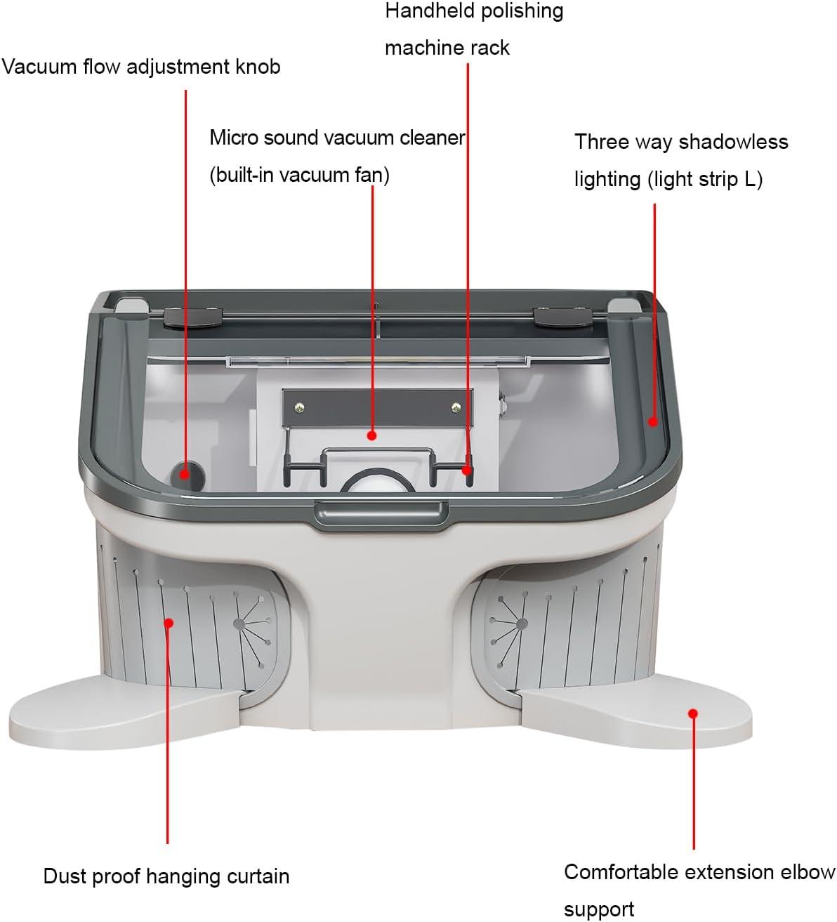 Our Review of the JT-69 ​Dust Collector with Built-in LED‍ Lighting
