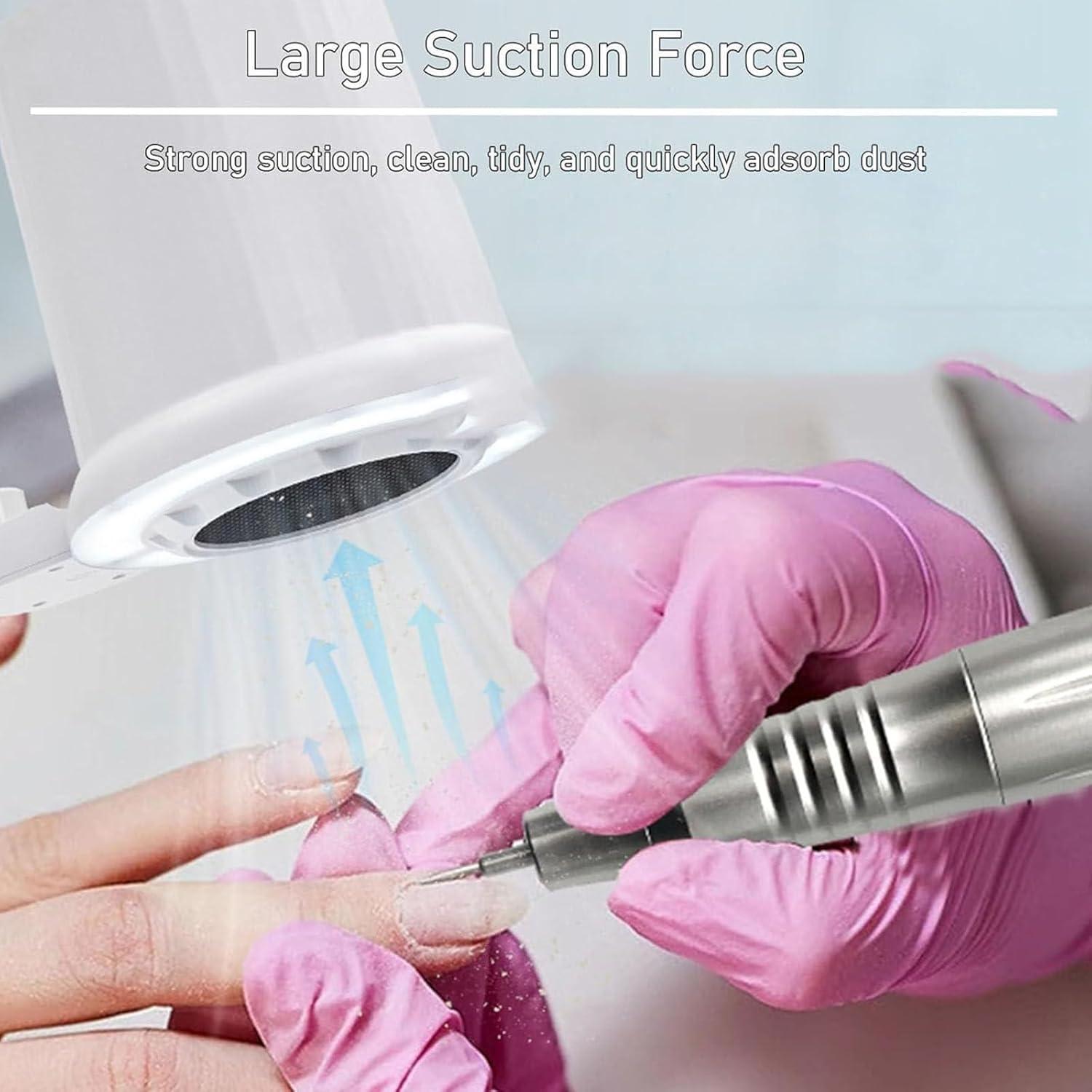 Our Review of the Powerful 80W‍ Nail Dust Collector with LED Light