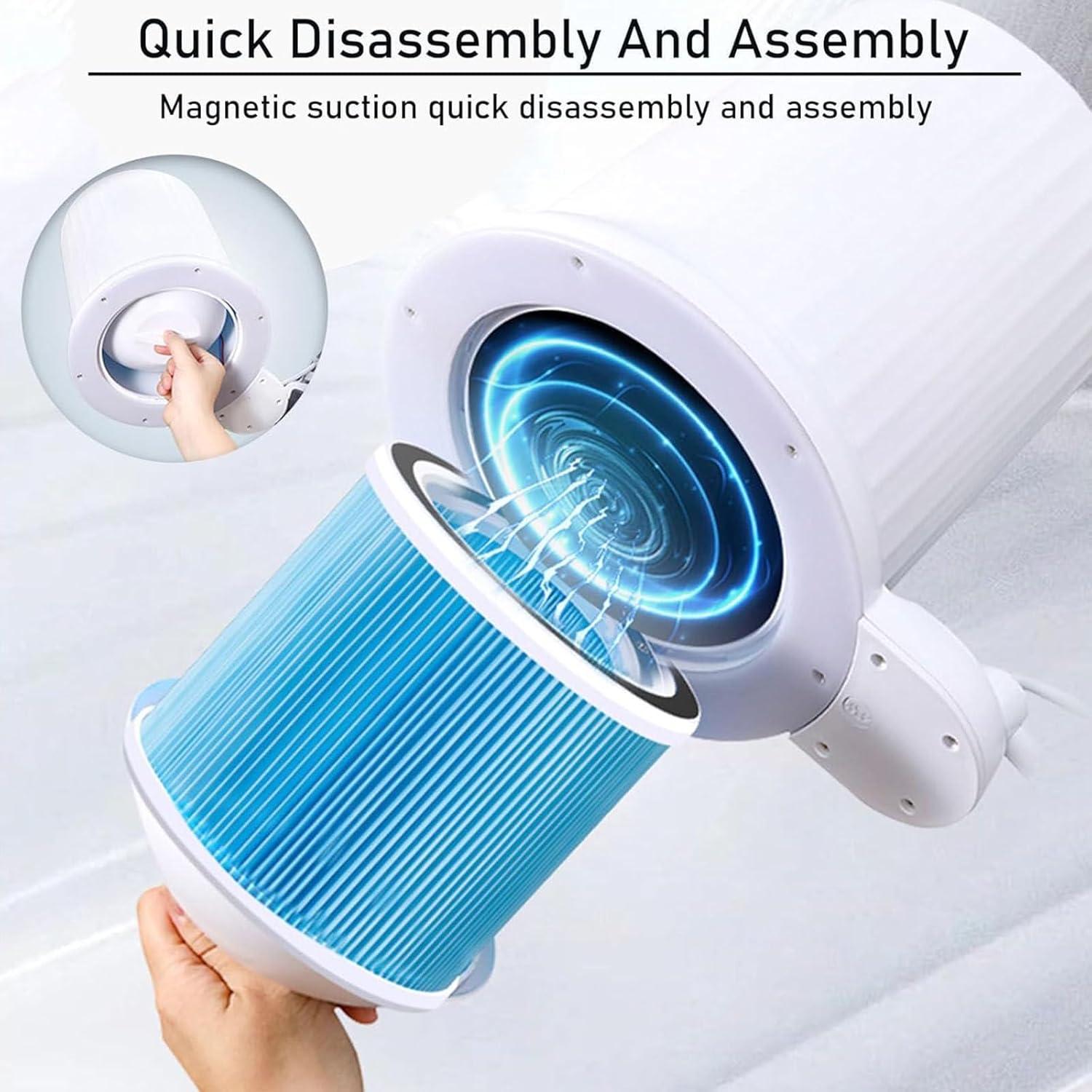 Our Review of the Powerful 80W⁣ Nail Dust​ Collector with LED​ Light