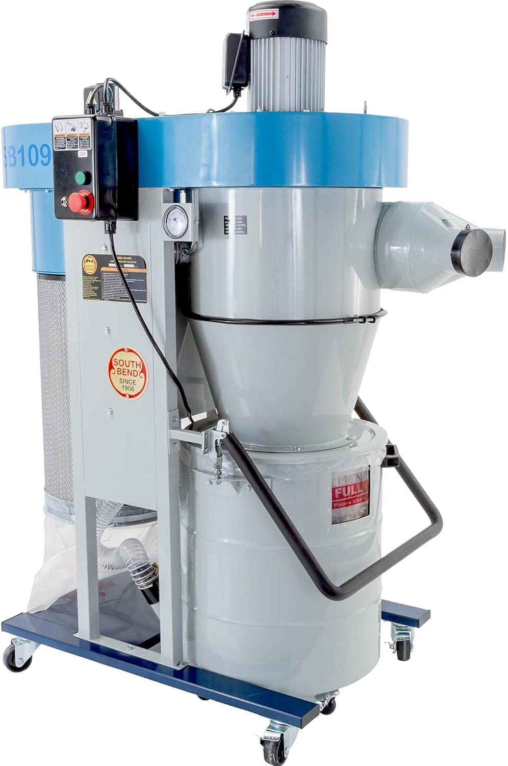 Our Honest Take on the South Bend SB1092 2 HP Cyclone Dust Collector 5 Our Honest Take on the South Bend SB1092 2 HP Cyclone Dust collector