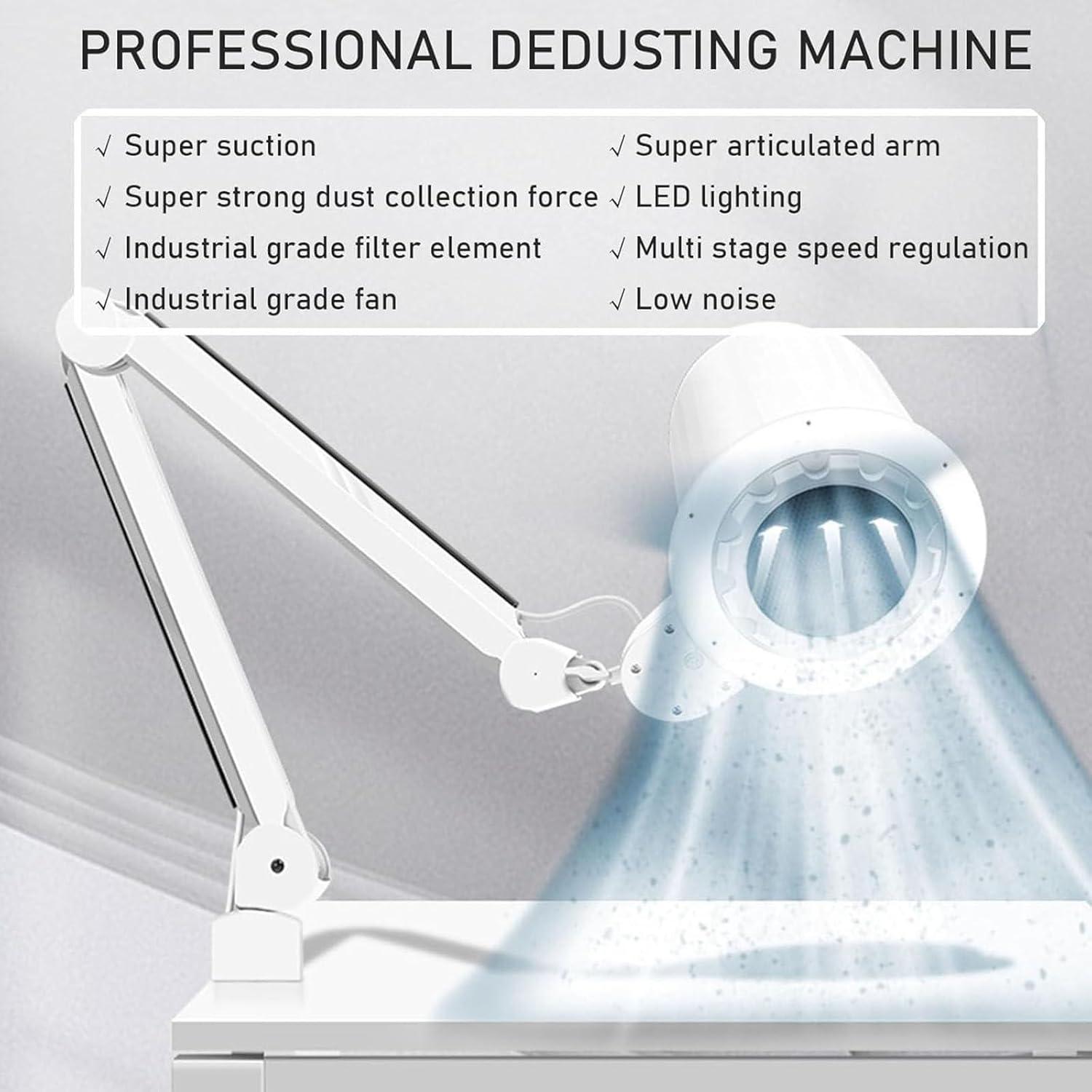 Our⁤ review ⁢of the⁢ Powerful 80W Nail Dust Collector with LED Light