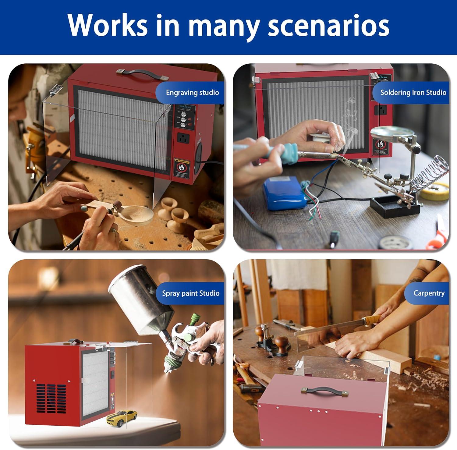 Our Review‌ of⁣ the⁤ OUKEETO Portable​ Air Filtration System: Quiet, Strong & Portable