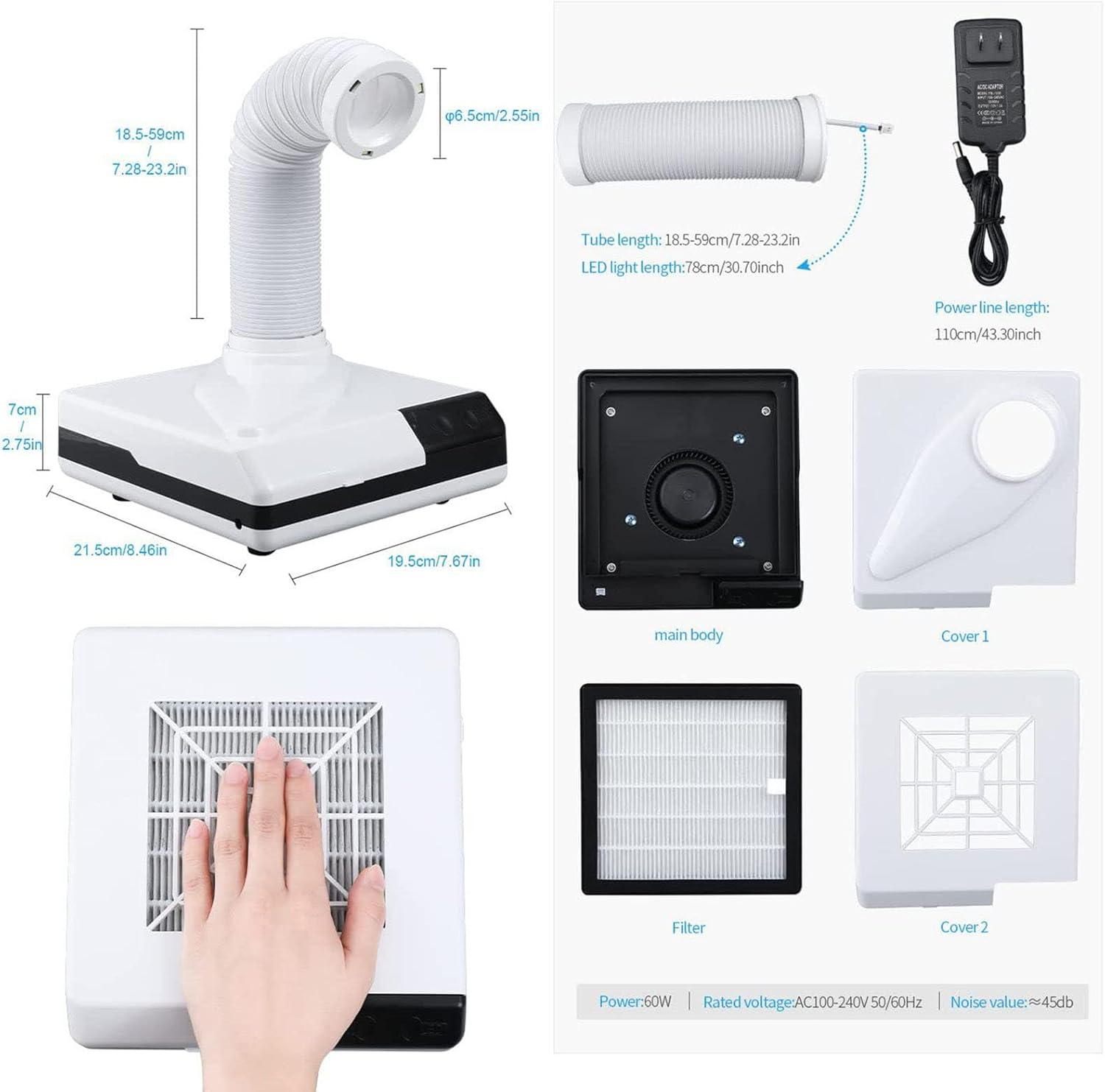 Our Honest ⁤Review ​of ⁣the erxewim 60W Dental Dust Collector