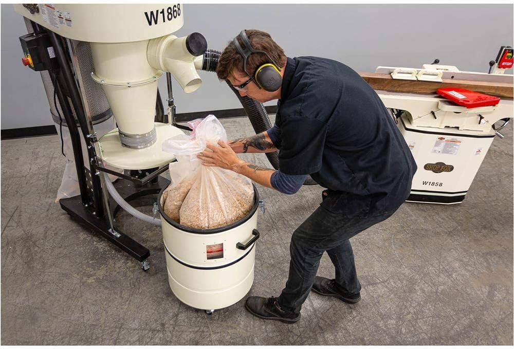 Our Review of the Shop Fox W1868 2 HP Portable Cyclone Dust Collector