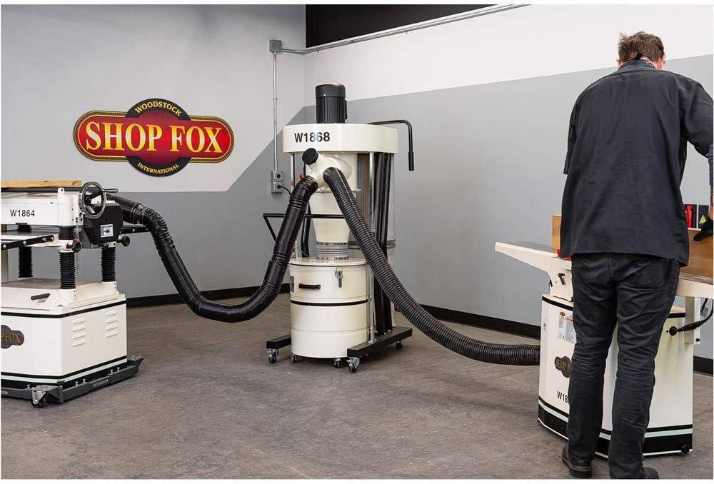 Our Review of the Shop Fox W1868 2 HP Portable Cyclone Dust Collector