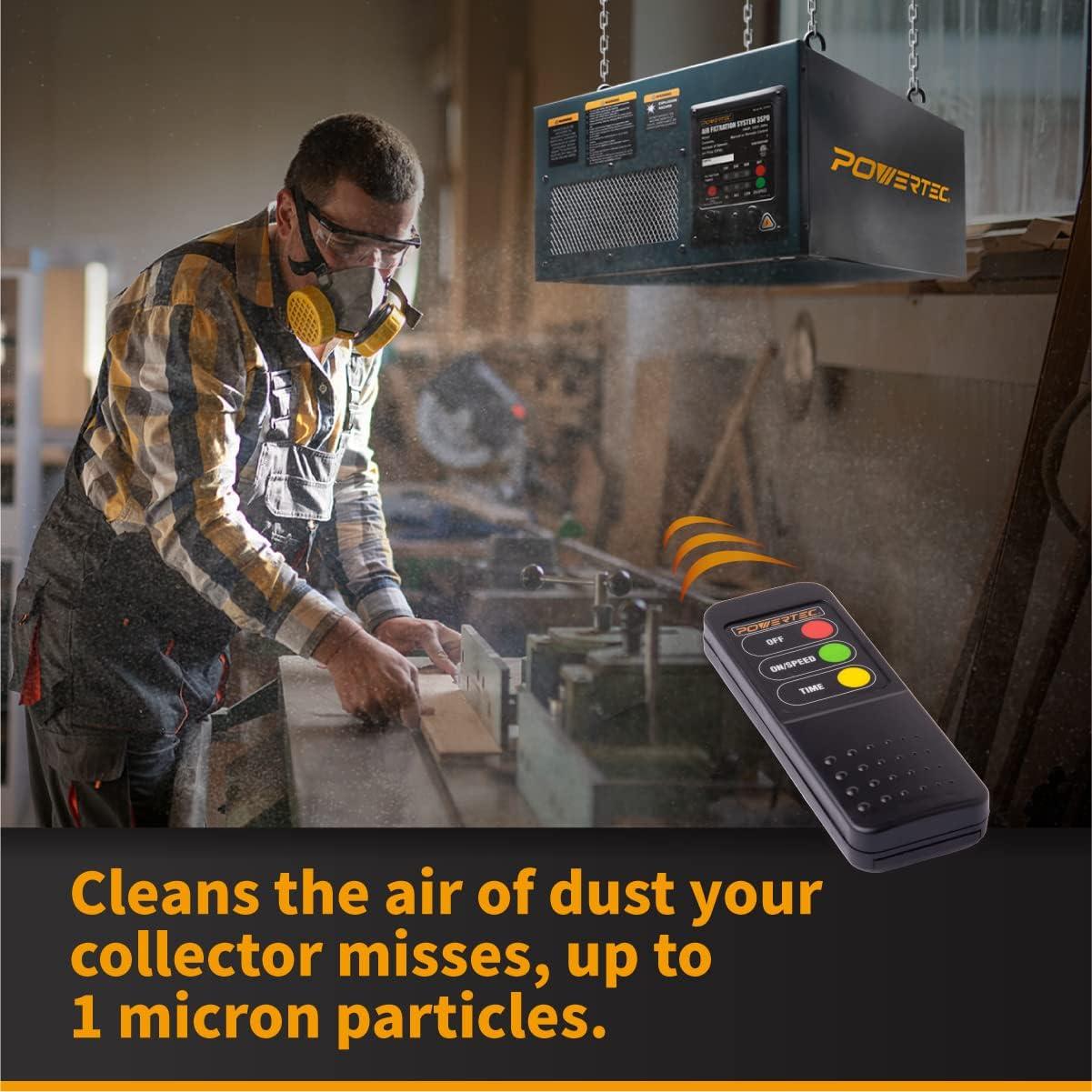 Why We Love the POWERTEC AF4000 Air Filtration System