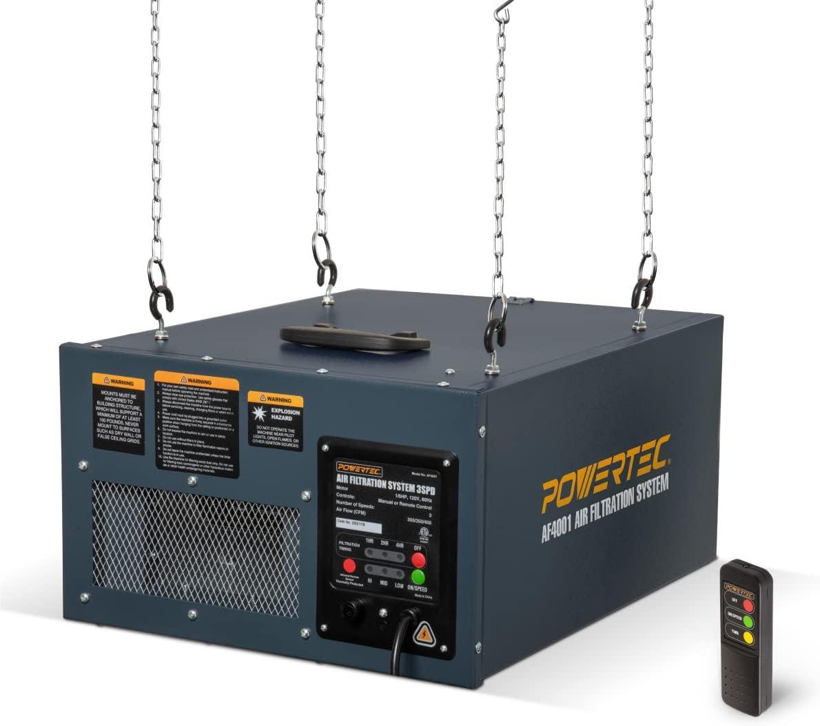 Why We Love the POWERTEC AF4000 Air Filtration System